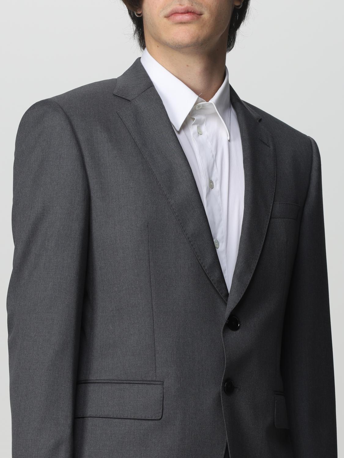 BOSS BLAZER: Giacca uomo Boss, Grigio - Img 5