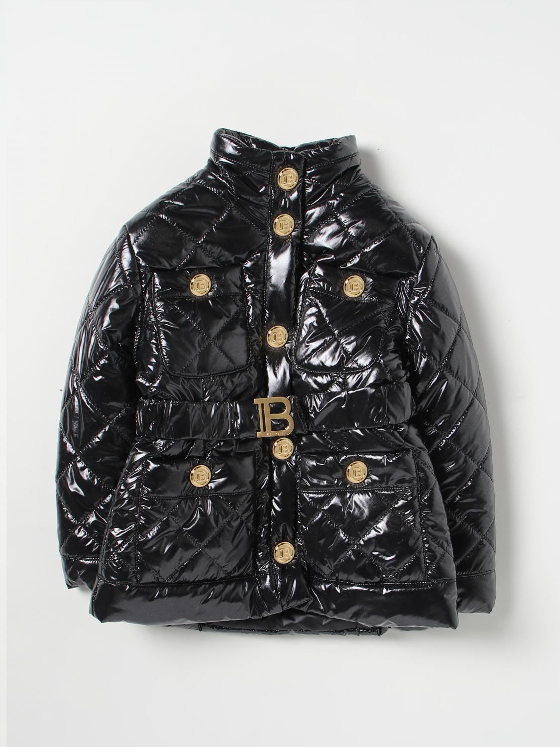 BALMAIN CHAQUETA: Chaqueta niños Balmain, Negro - Img 1