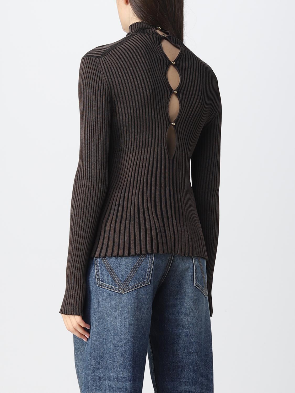 BOTTEGA VENETA PULL: Pull femme Bottega Veneta, Marron - Img 3