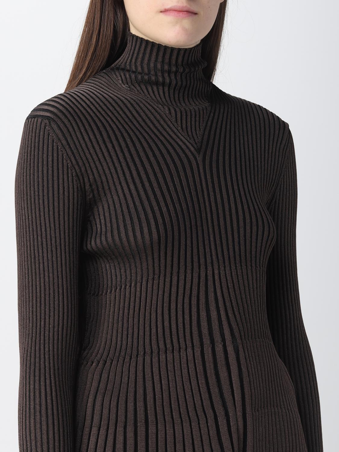 BOTTEGA VENETA PULL: Pull femme Bottega Veneta, Marron - Img 5