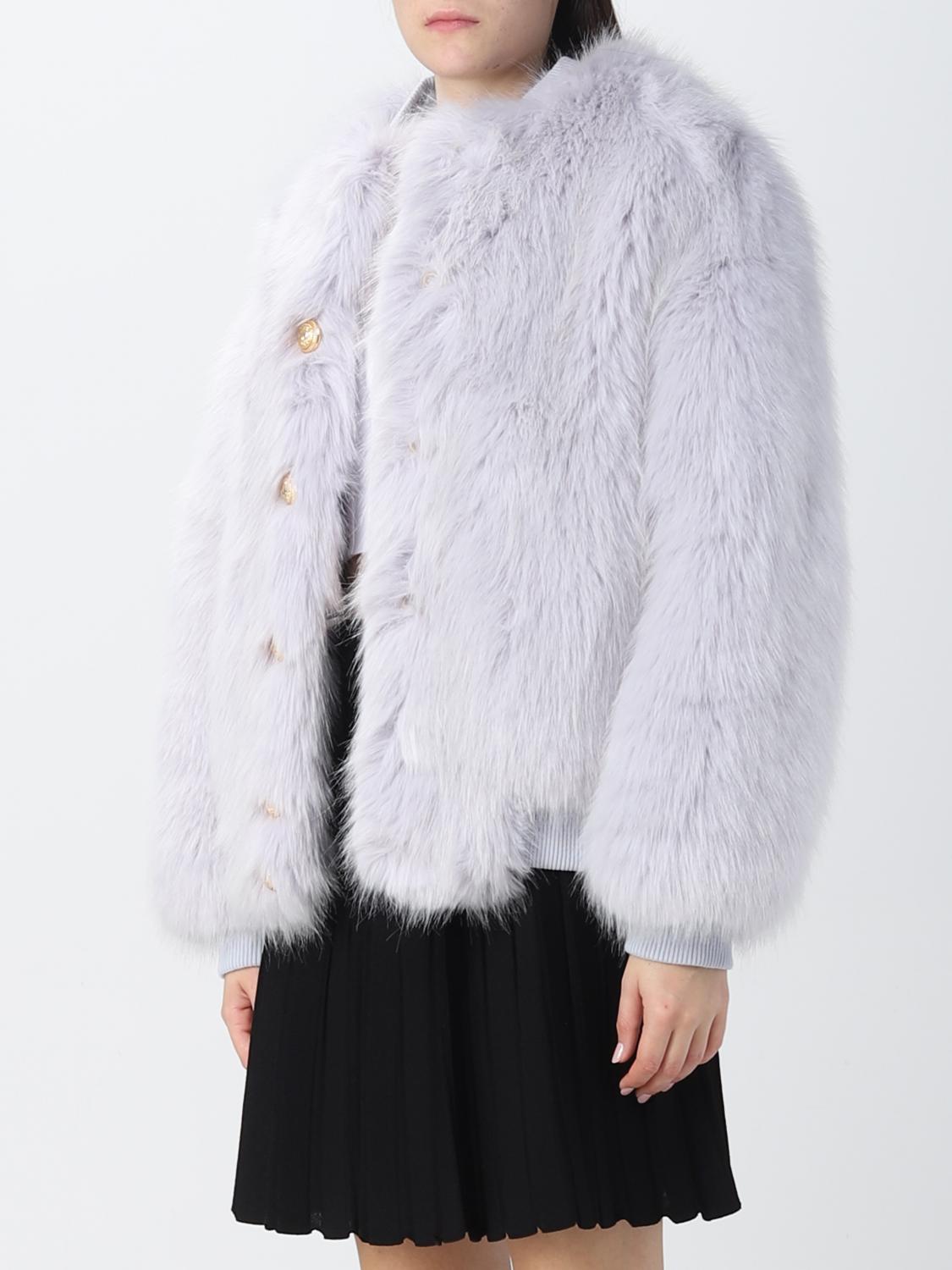 BALMAIN GIACCA: Giacca donna Balmain, Blue - Img 4