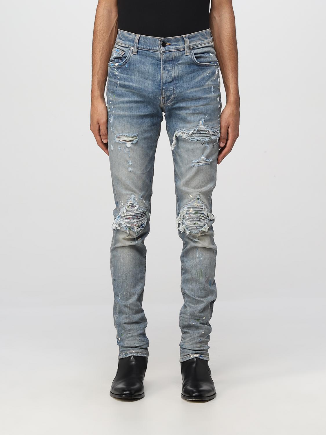 AMIRI JEANS: Jeans men Amiri, Denim - Img 1
