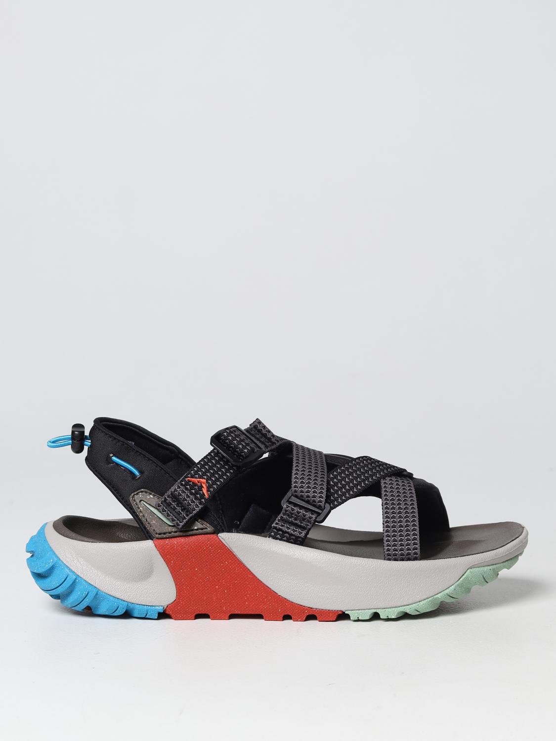 NIKE SANDALS: Sandals men Nike, Black - Img 1