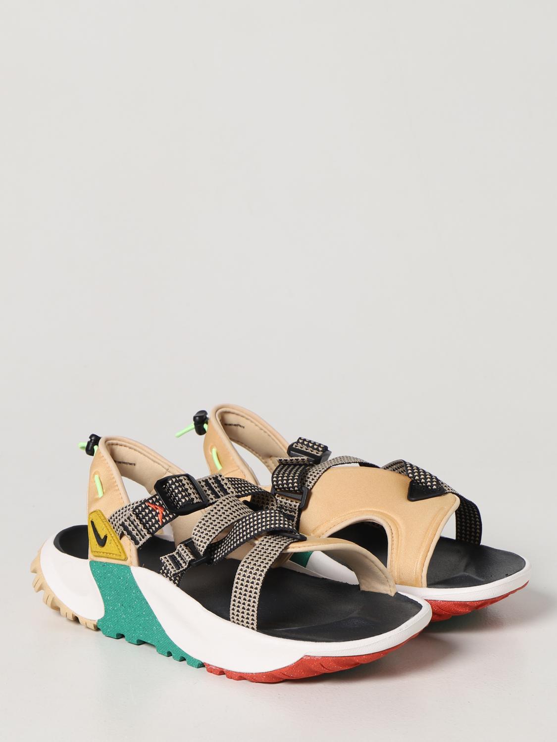 NIKE SANDALS: Sandals men Nike, Beige - Img 2