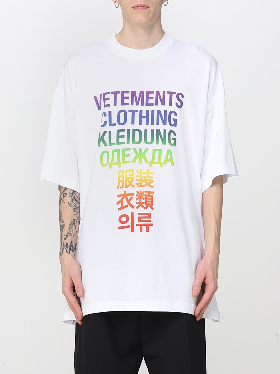 Vetements T-shirt men - White | UA53TR100Z | GIGLIO.COM
