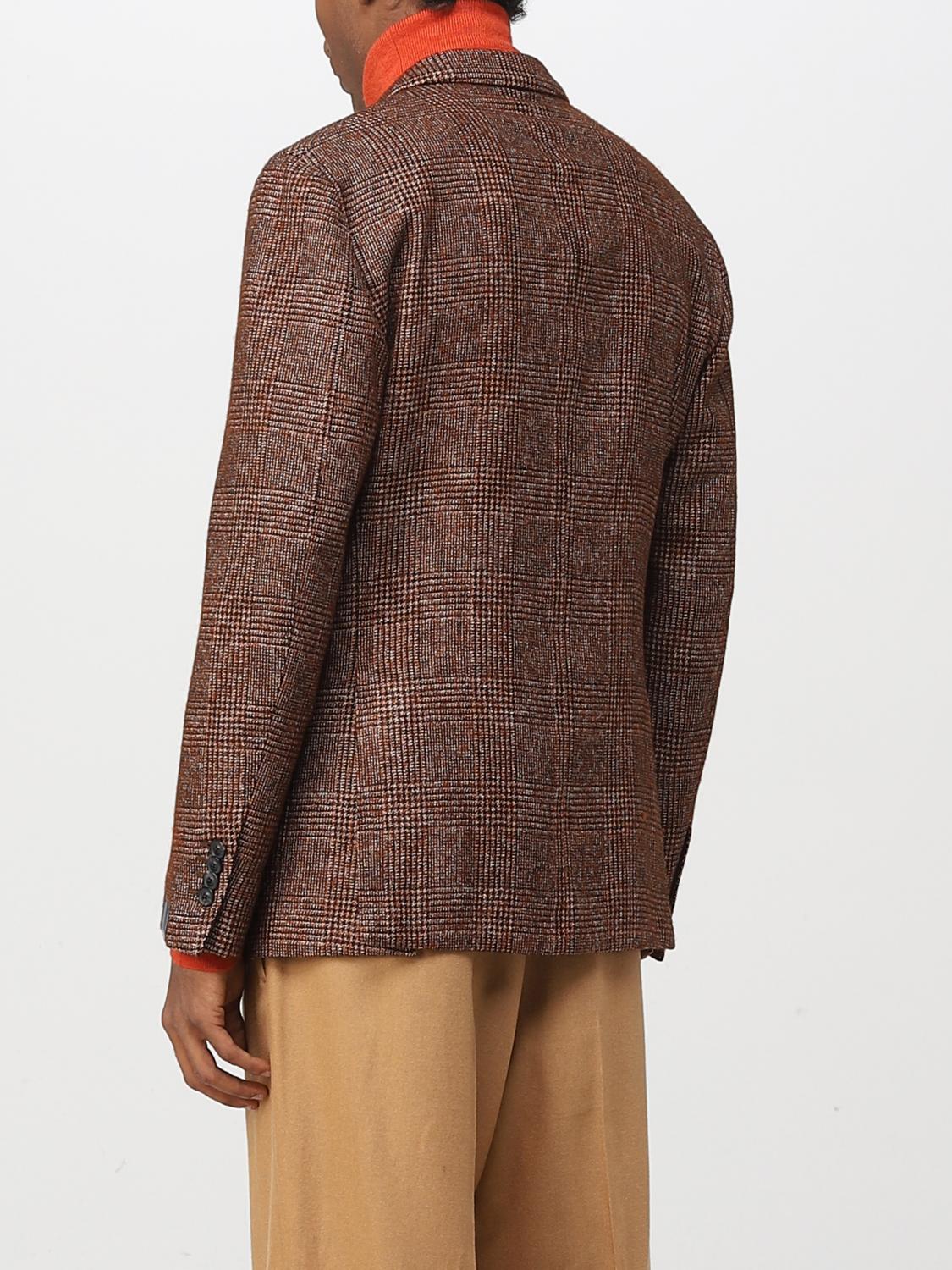 LARDINI JACKET: Jacket men Lardini, Brown - Img 2