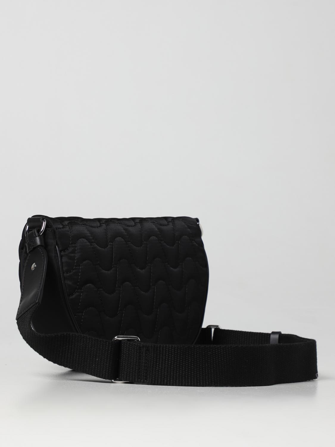 COCCINELLE BORSA A TRACOLLA: Borsa Blaire Coccinelle in nylon matelassè, Nero - Img 2