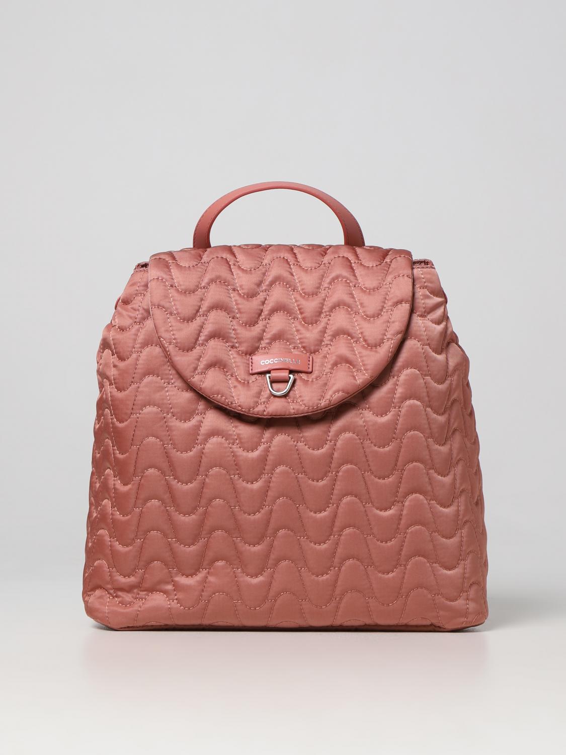COCCINELLE BACKPACK: Backpack woman Coccinelle, Pink - Img 1