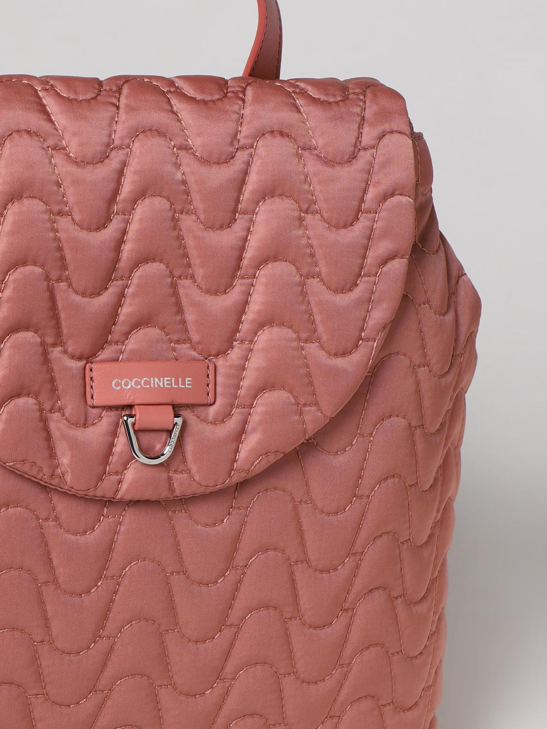 COCCINELLE BACKPACK: Backpack woman Coccinelle, Pink - Img 4