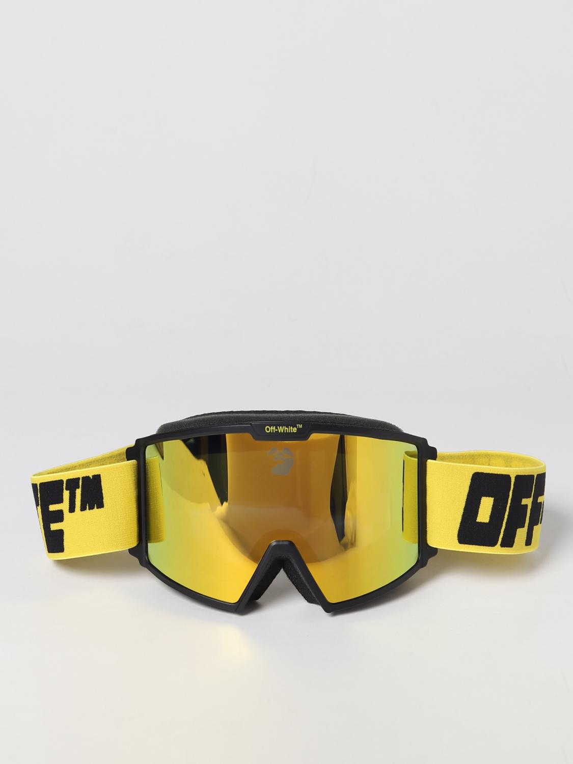 OFF-WHITE SUNGLASSES: Glasses men Off-white, Yellow - Img 2