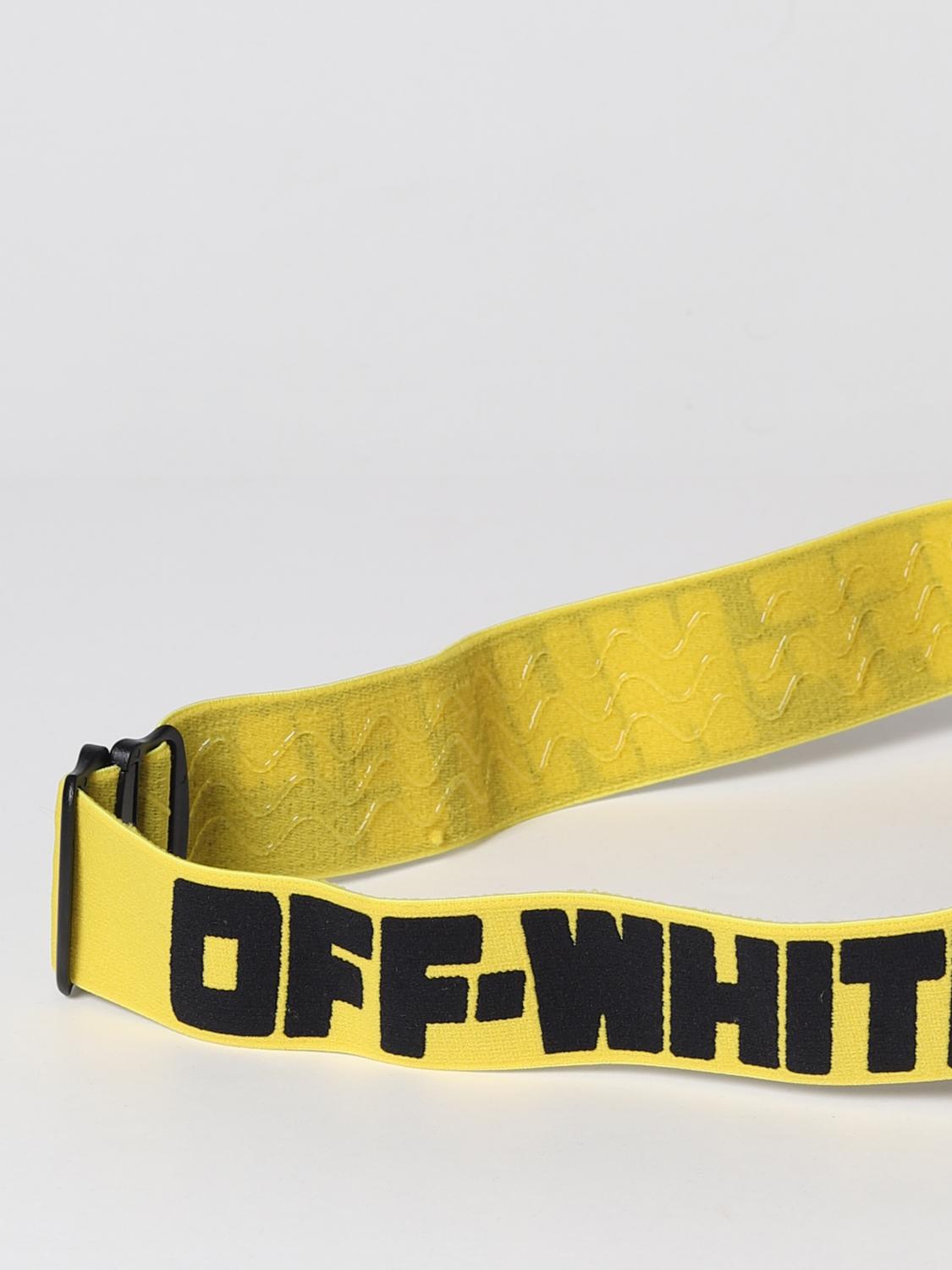 OFF-WHITE SUNGLASSES: Glasses men Off-white, Yellow - Img 3