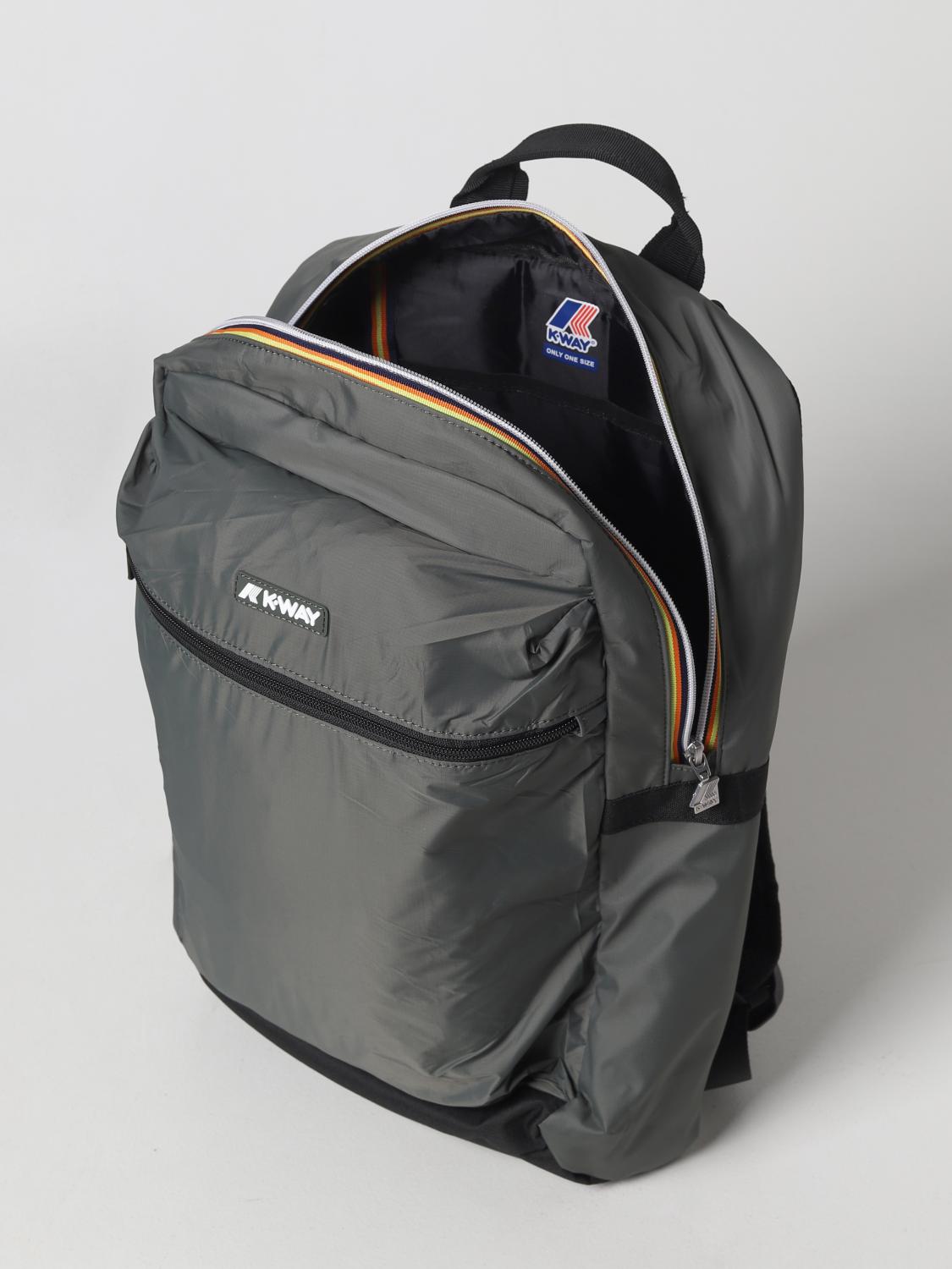 K-WAY ZAINO: Zaino K-Way in nylon, Verde - Img 4