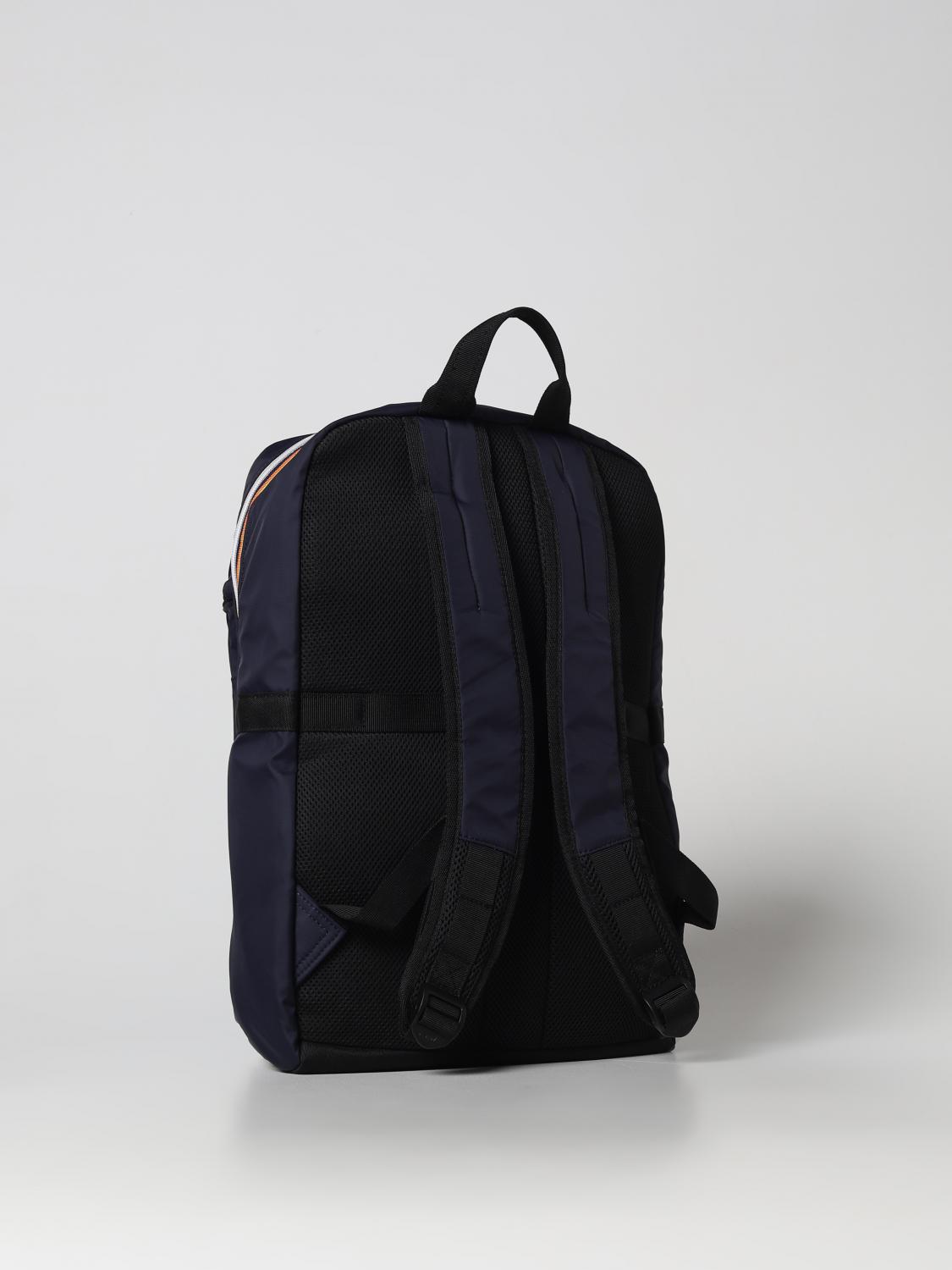 K-WAY ZAINO: Zaino K-Way in nylon, Blue Navy - Img 2