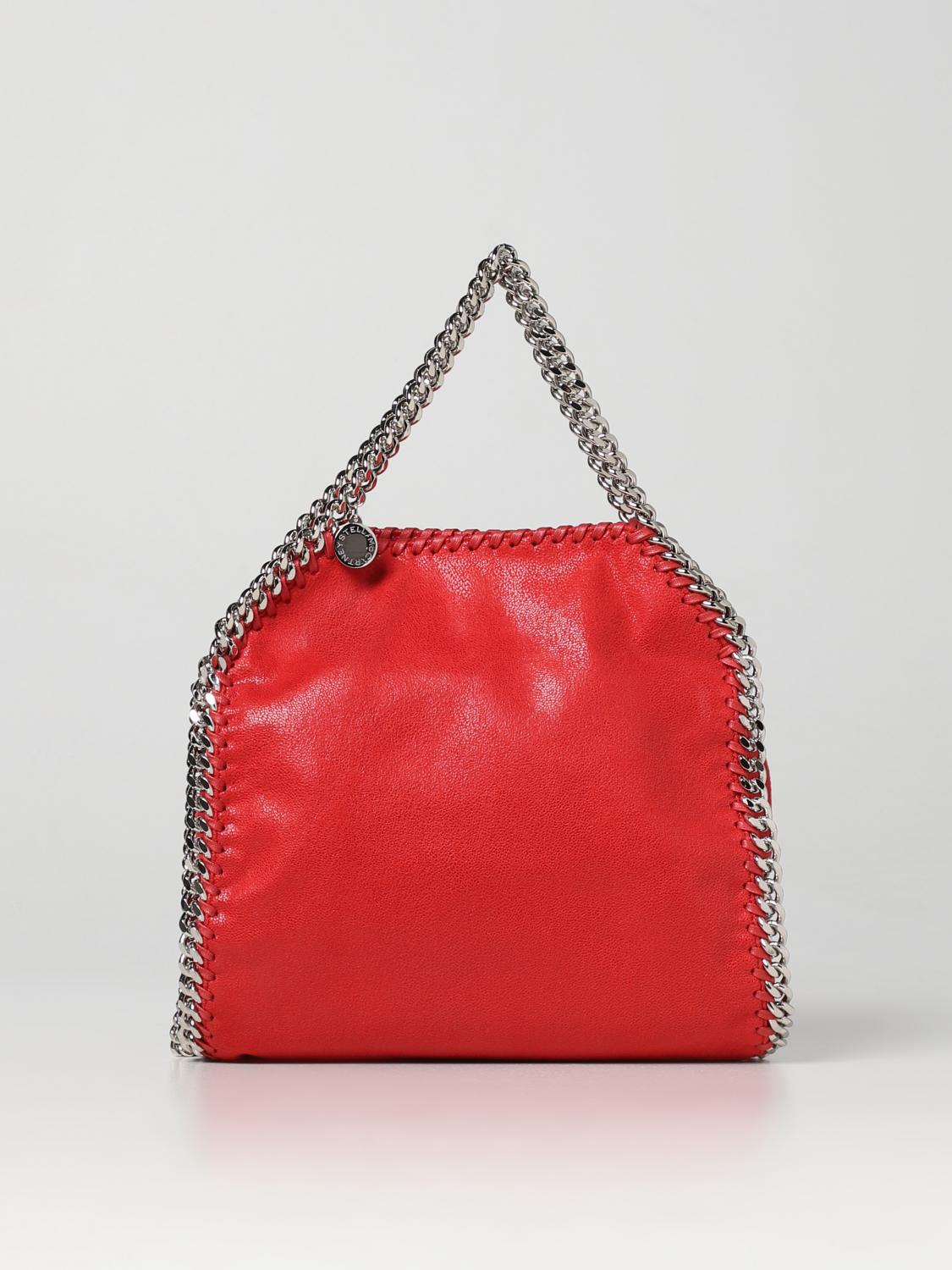 STELLA MCCARTNEY BORSA A MANO: Borsa Tote Falabella Stella McCartney in pelle sintetica, Rosso - Img 1