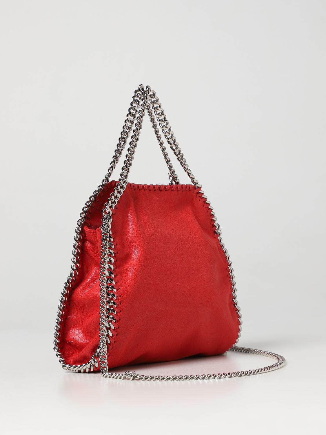 STELLA MCCARTNEY BORSA A MANO: Borsa Tote Falabella Stella McCartney in pelle sintetica, Rosso - Img 2