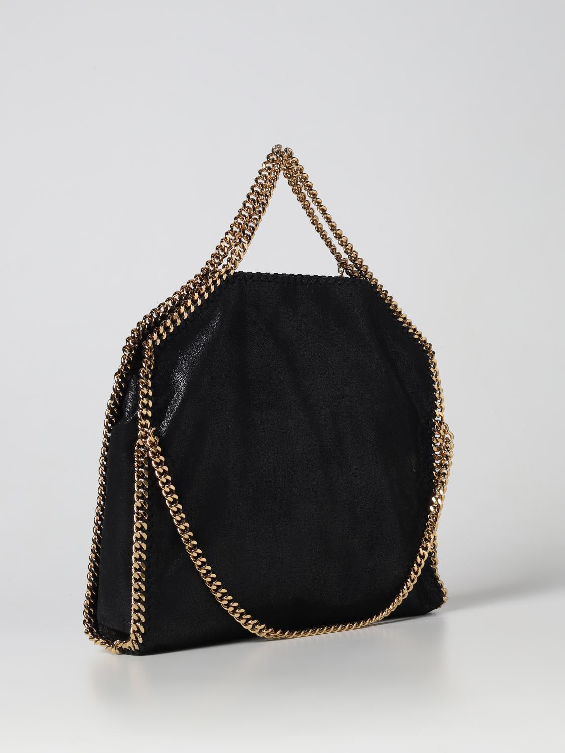 STELLA MCCARTNEY BORSA A SPALLA: Borsa Falabella Stella McCartney in pelle sintetica, Nero - Img 2