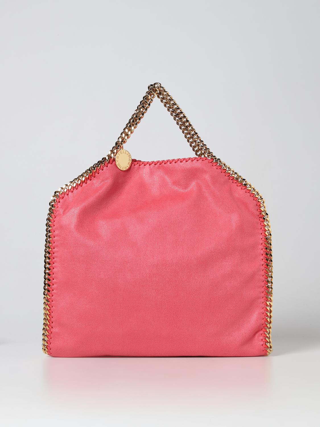 STELLA MCCARTNEY BORSA A SPALLA: Borsa Falabella Stella McCartney in pelle sintetica, Rosa - Img 1