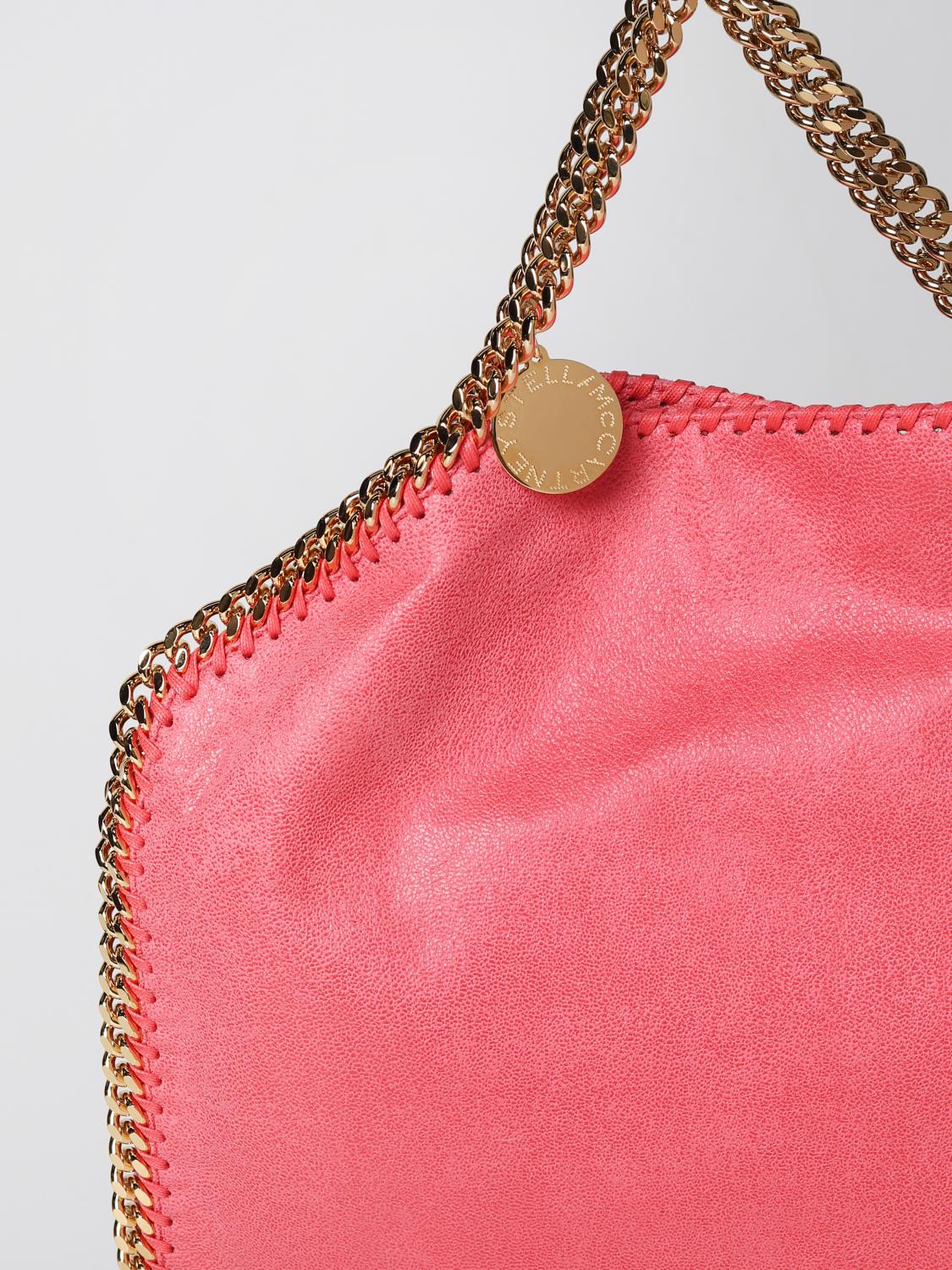 STELLA MCCARTNEY BORSA A SPALLA: Borsa Falabella Stella McCartney in pelle sintetica, Rosa - Img 3