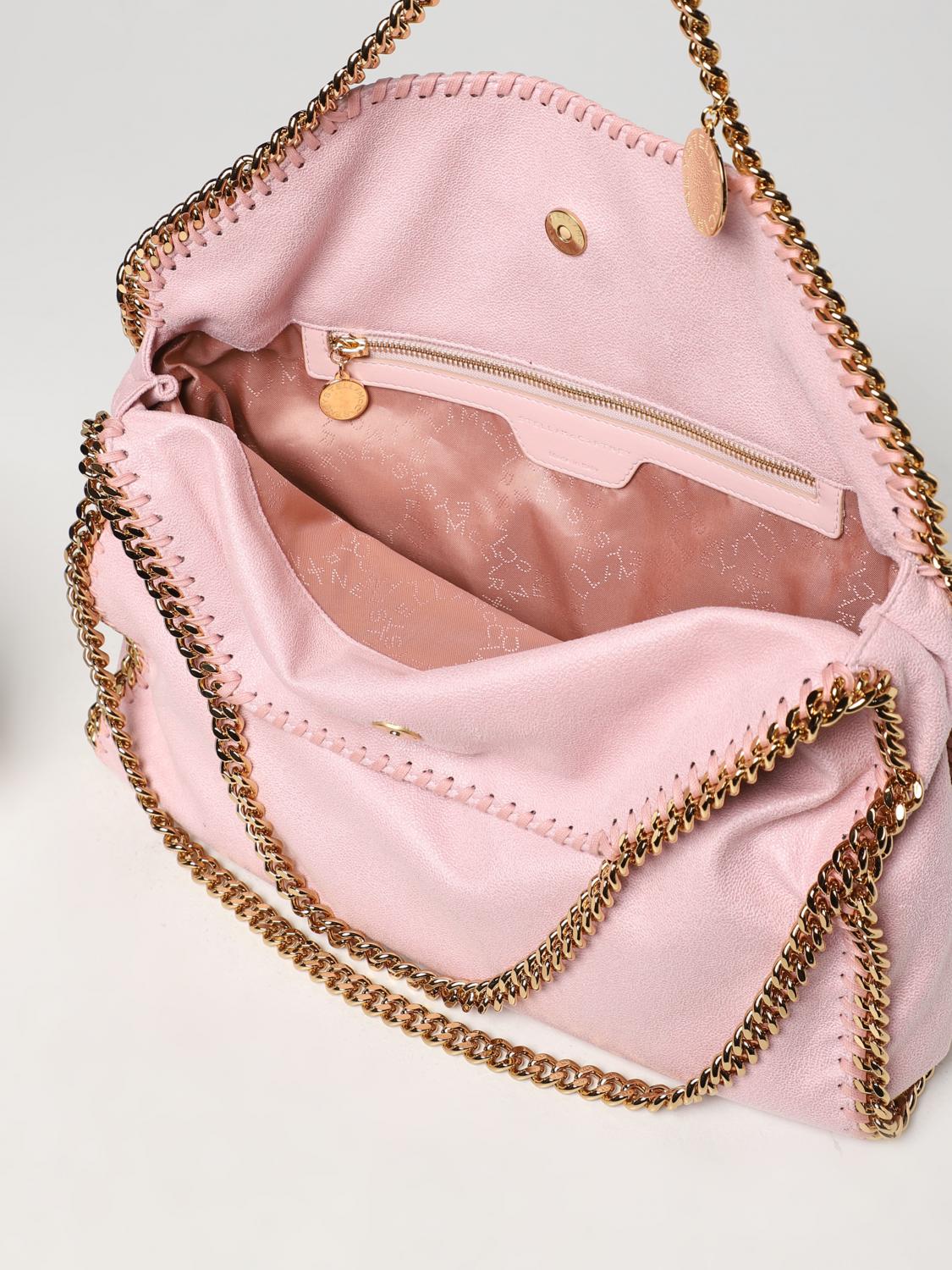 STELLA MCCARTNEY BORSA A SPALLA: Borsa Falabella Stella McCartney in pelle sintetica, Nudo - Img 4