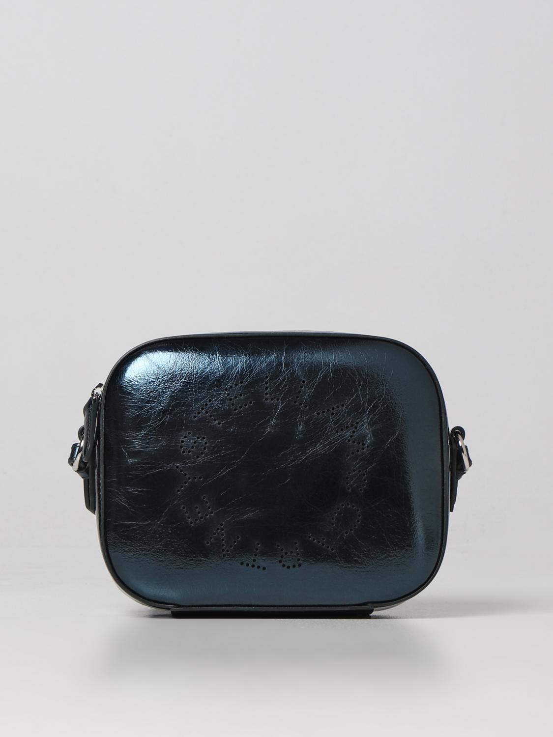 STELLA MCCARTNEY BORSA A TRACOLLA: Borsa Stella McCartney in pelle sintetica laminata, Verde - Img 1