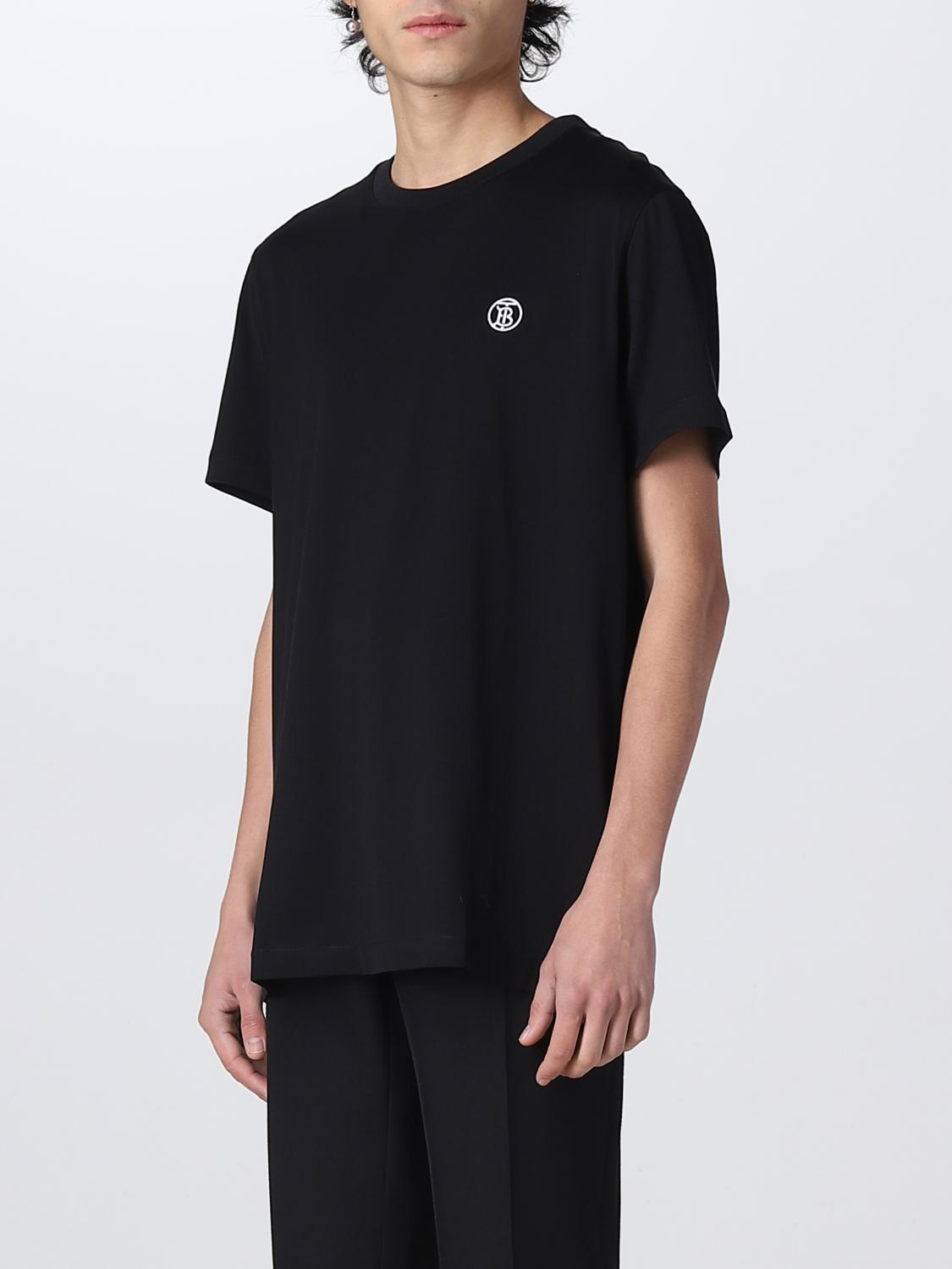 Burberry Burbnerry T-shirt in organic cotton - Black | 8052965