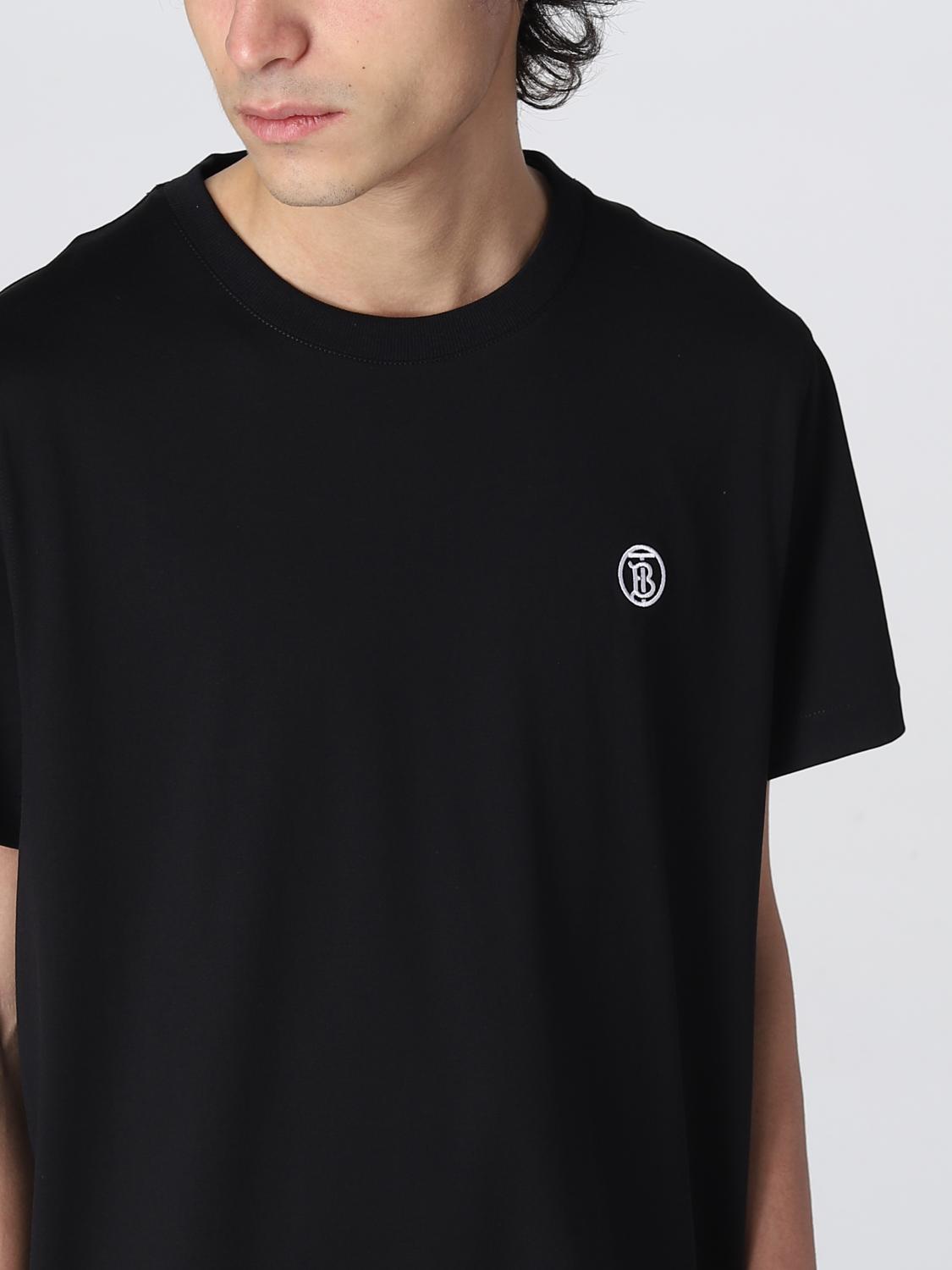 Burberry Burbnerry T-shirt in organic cotton - Black | 8052965