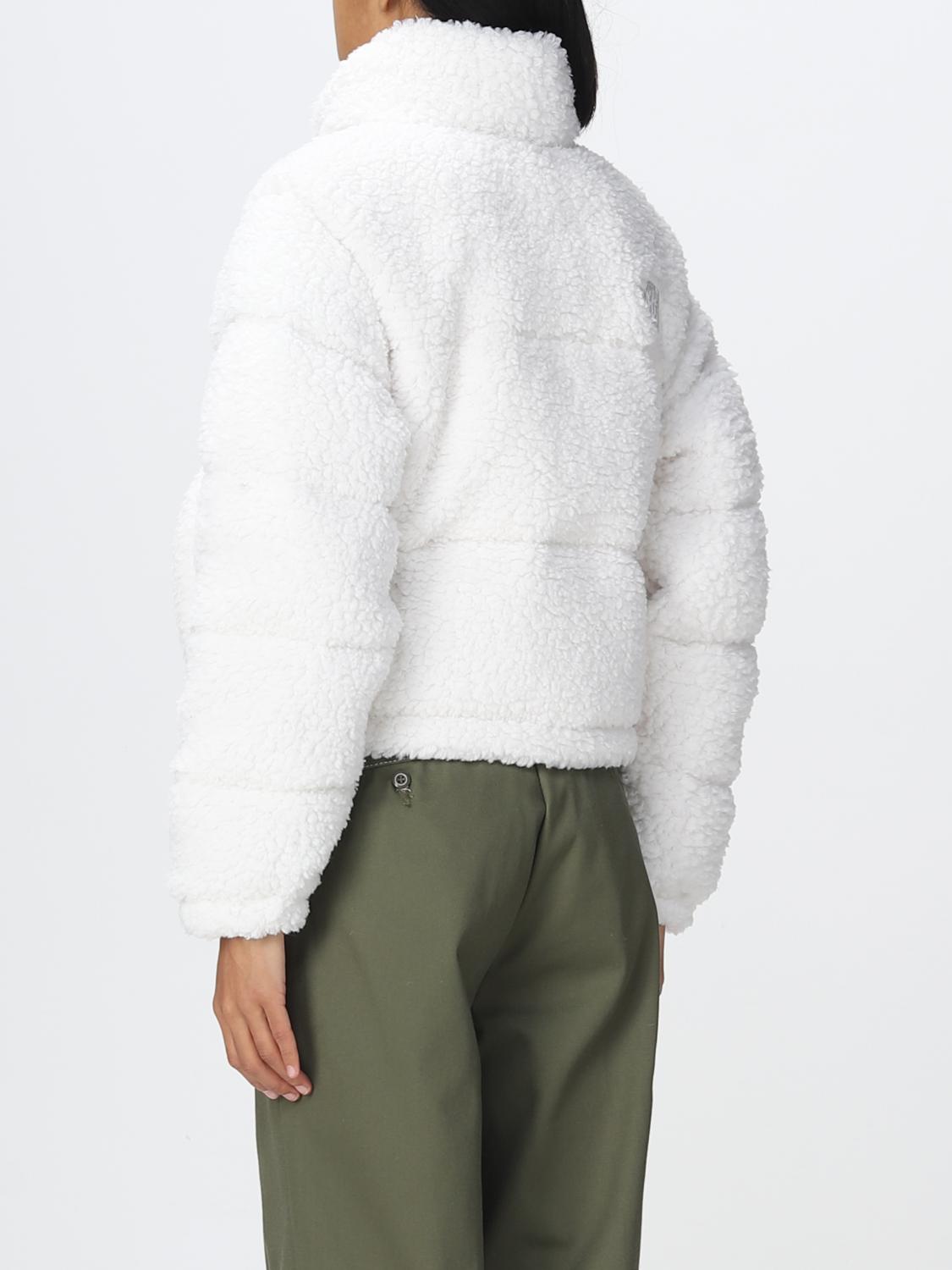 THE NORTH FACE GIACCA: Giacca Nuptse The North Face in pile, Bianco - Img 2