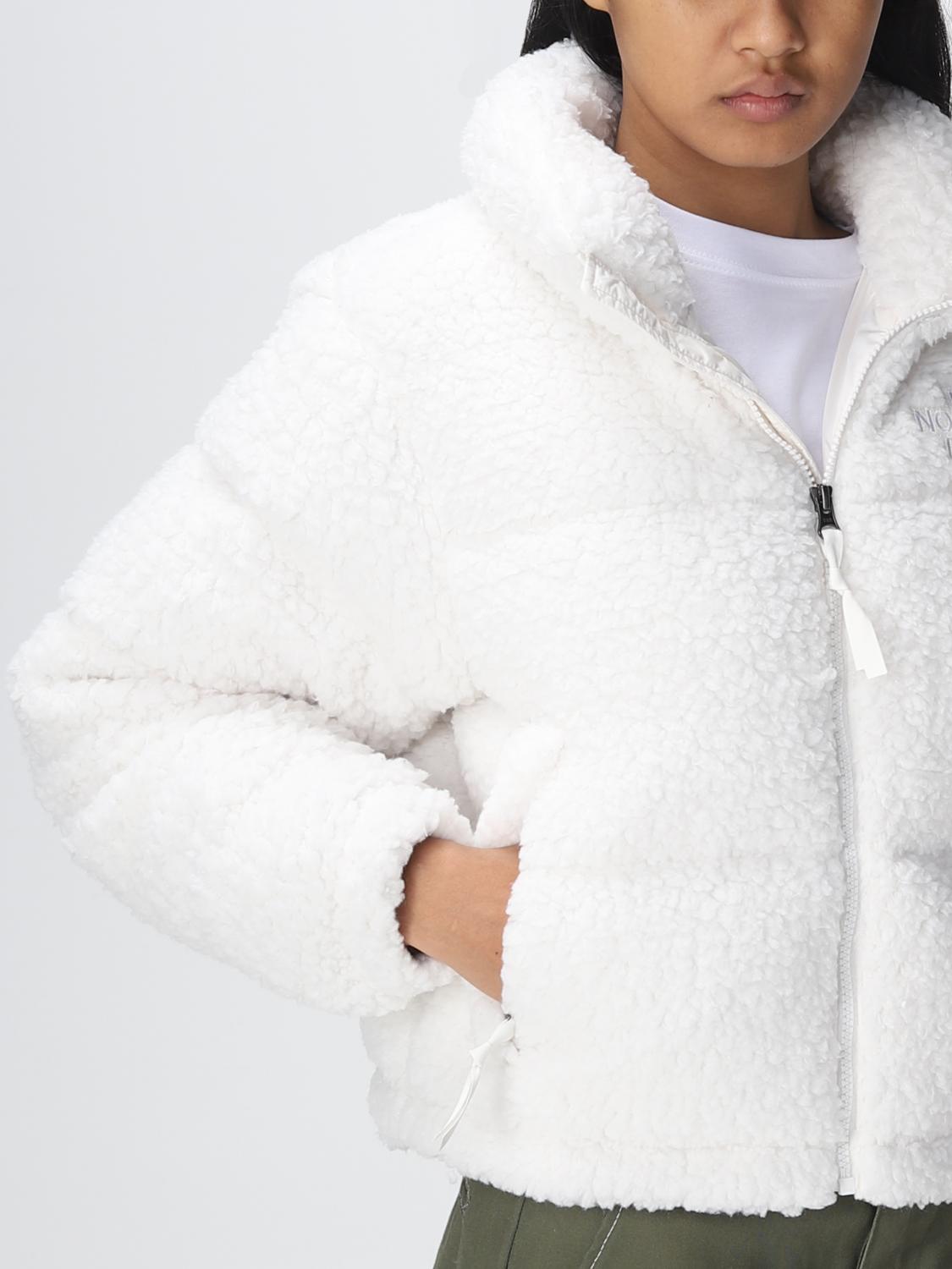 THE NORTH FACE GIACCA: Giacca Nuptse The North Face in pile, Bianco - Img 4