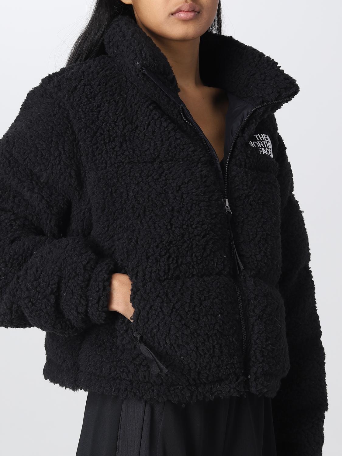 THE NORTH FACE GIACCA: Giacca Nuptse The North Face in pile, Nero - Img 4