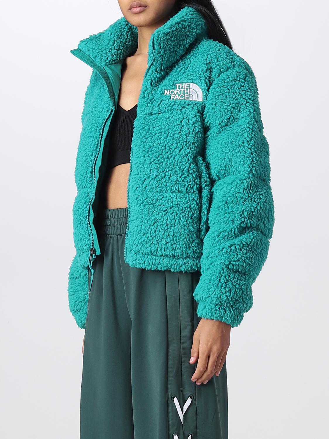 THE NORTH FACE GIACCA: Giacca Nuptse The North Face in pile, Blue - Img 3