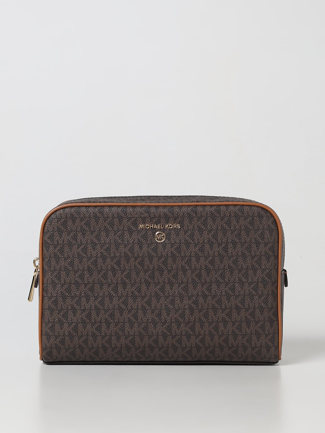 Michael Kors Cosmetic case woman - Brown | 32S1GT9T3B | GIGLIO.COM