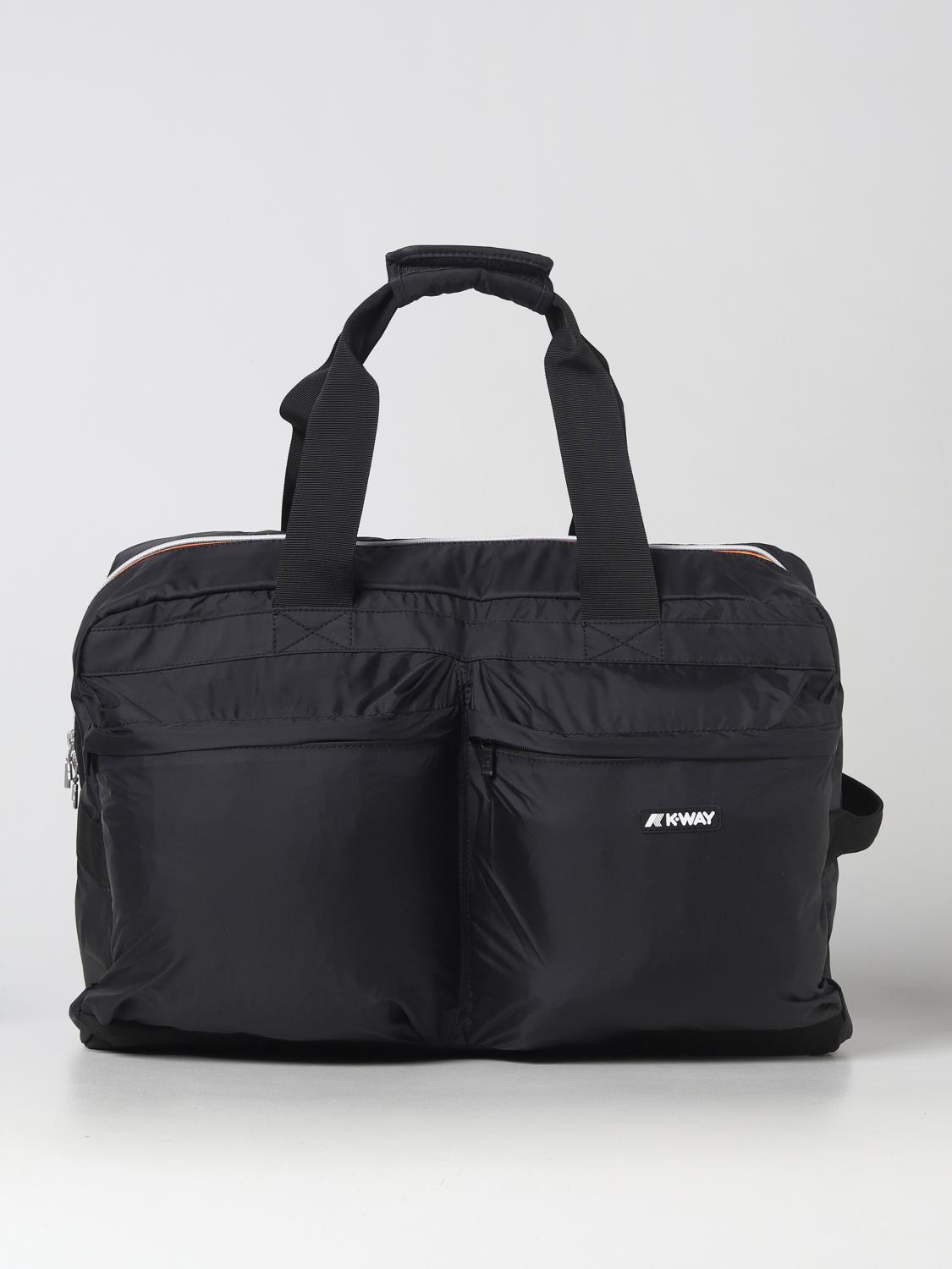 K-WAY MALETA: Bolsos hombre K-way, Negro - Img 1