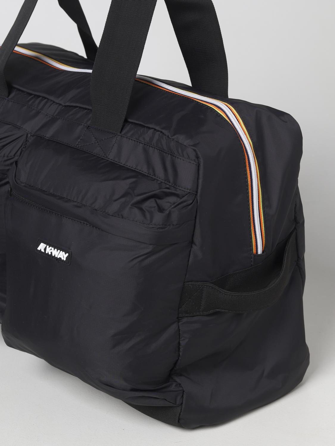 K-WAY MALETA: Bolsos hombre K-way, Negro - Img 3