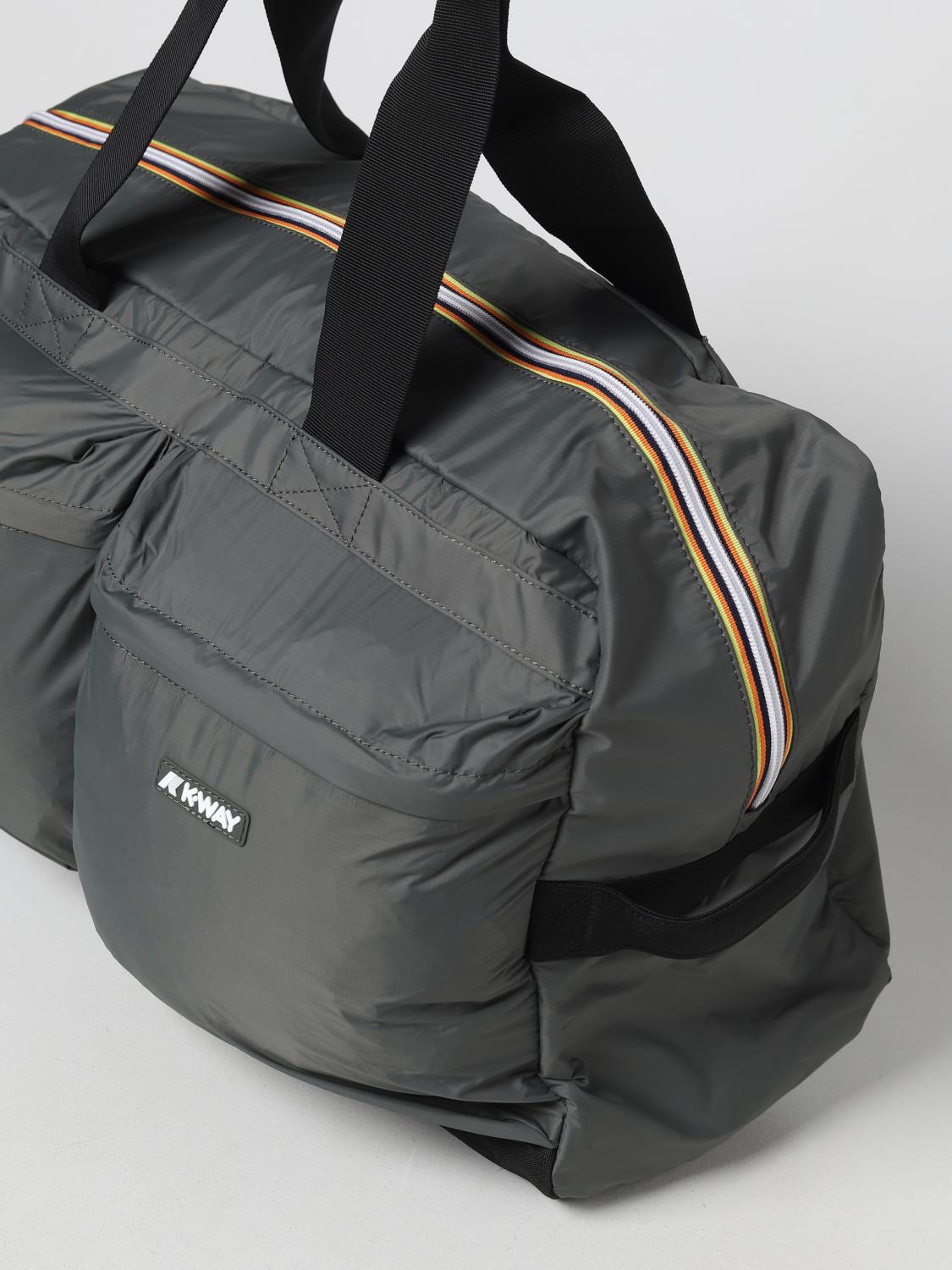 K-WAY TRAVEL BAG: Bags men K-way, Green - Img 3