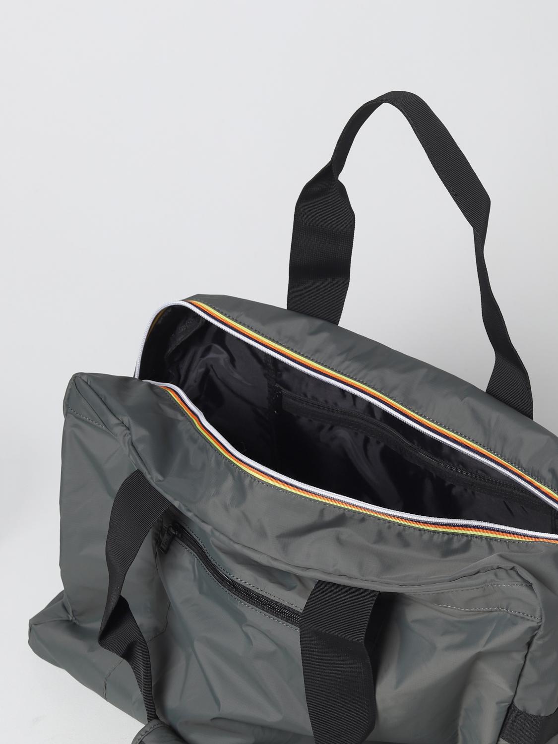 K-WAY TRAVEL BAG: Bags men K-way, Green - Img 4