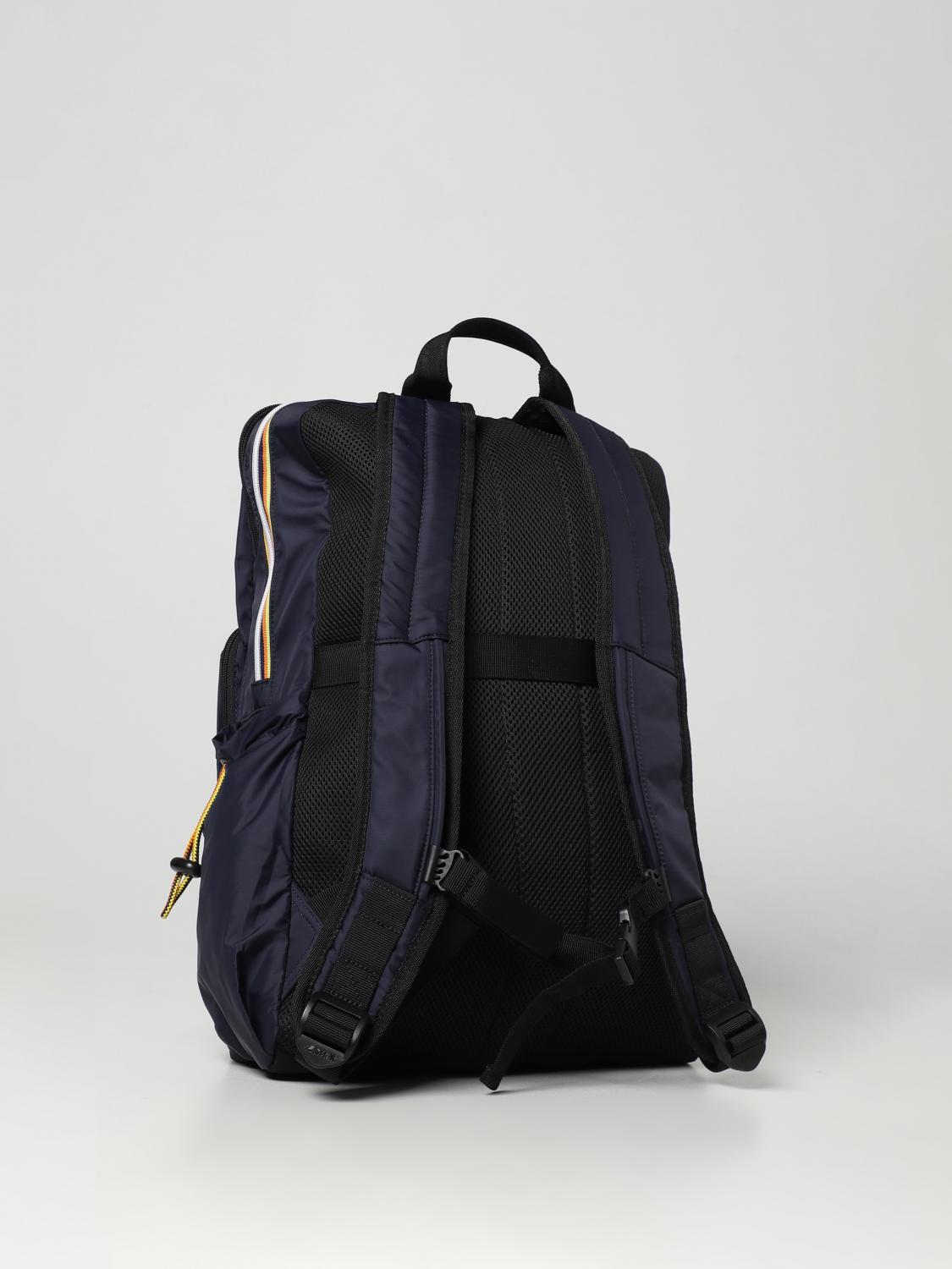 K-WAY ZAINO: Zaino K-Way in nylon, Blue - Img 2