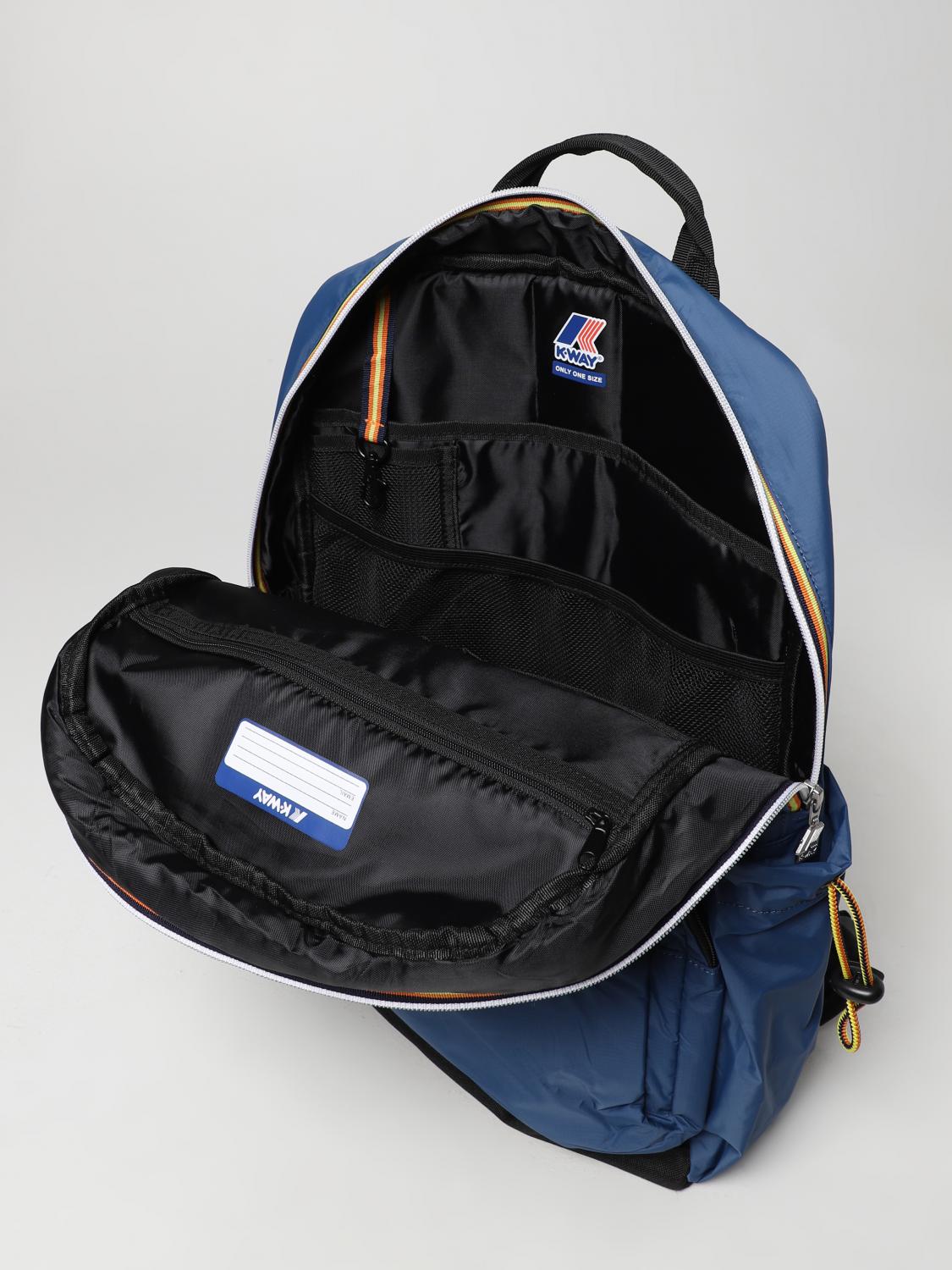 K-WAY BACKPACK: Backpack men K-way, Blue 1 - Img 4