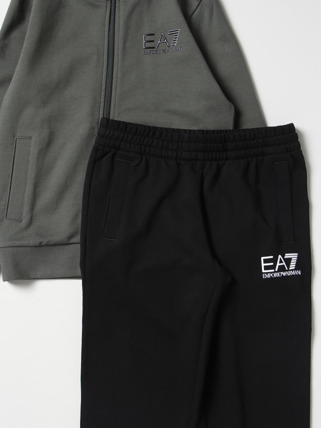 EA7 KLEIDUNGSSET: Hose kinder Ea7, Grün - Img 3