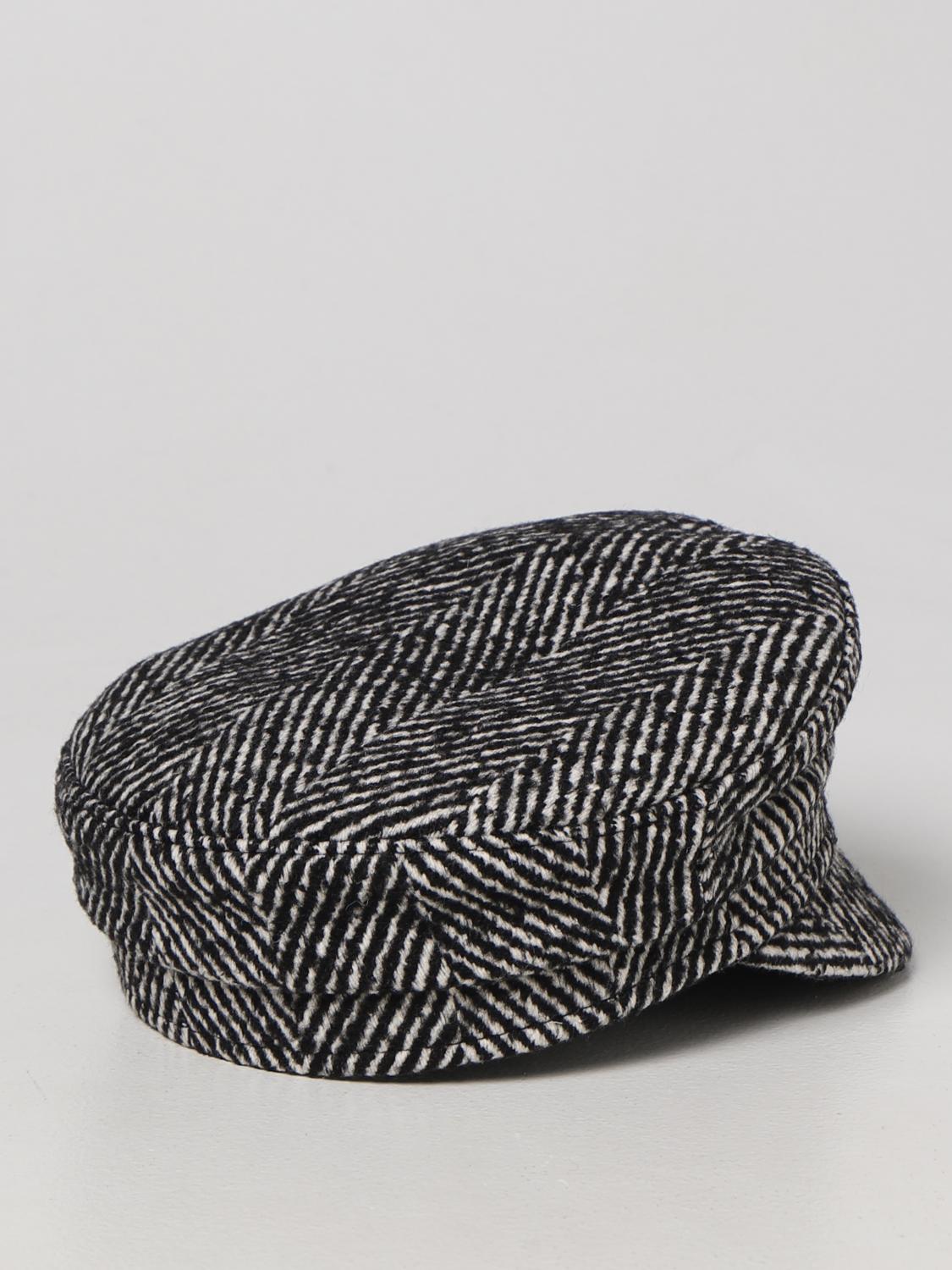 RUSLAN BAGINSKIY SOMBRERO: Sombrero mujer Ruslan Baginskiy, Negro - Img 2