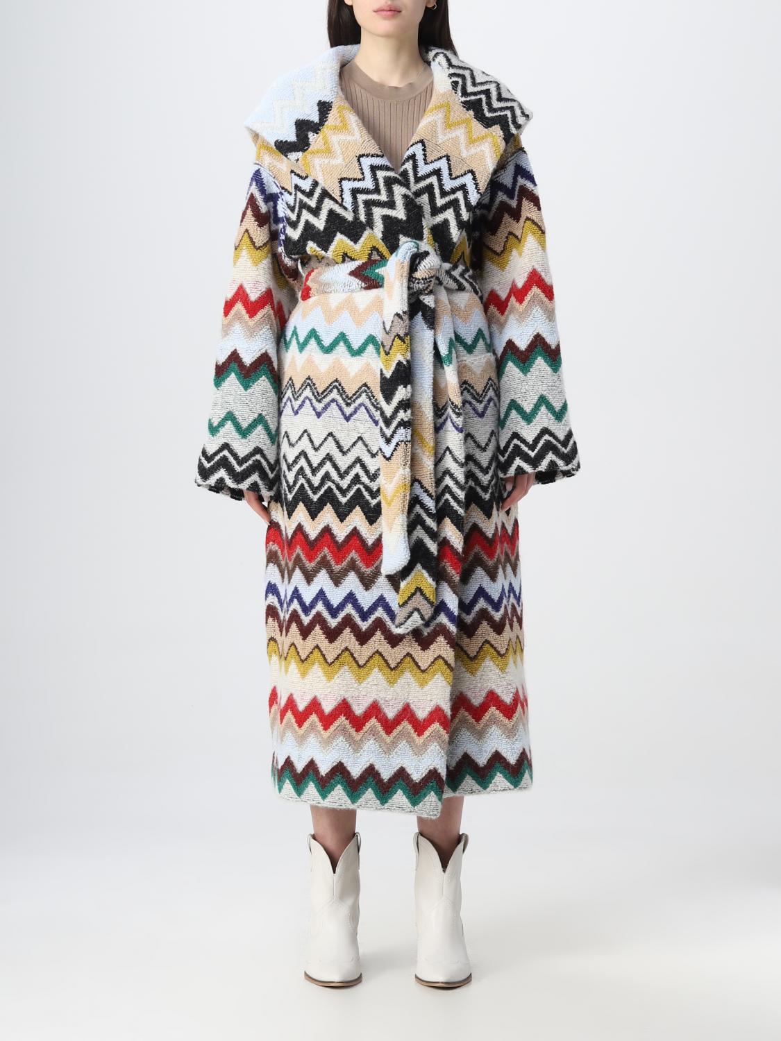 MISSONI：コート レディース - マルチカラー | GIGLIO.COM