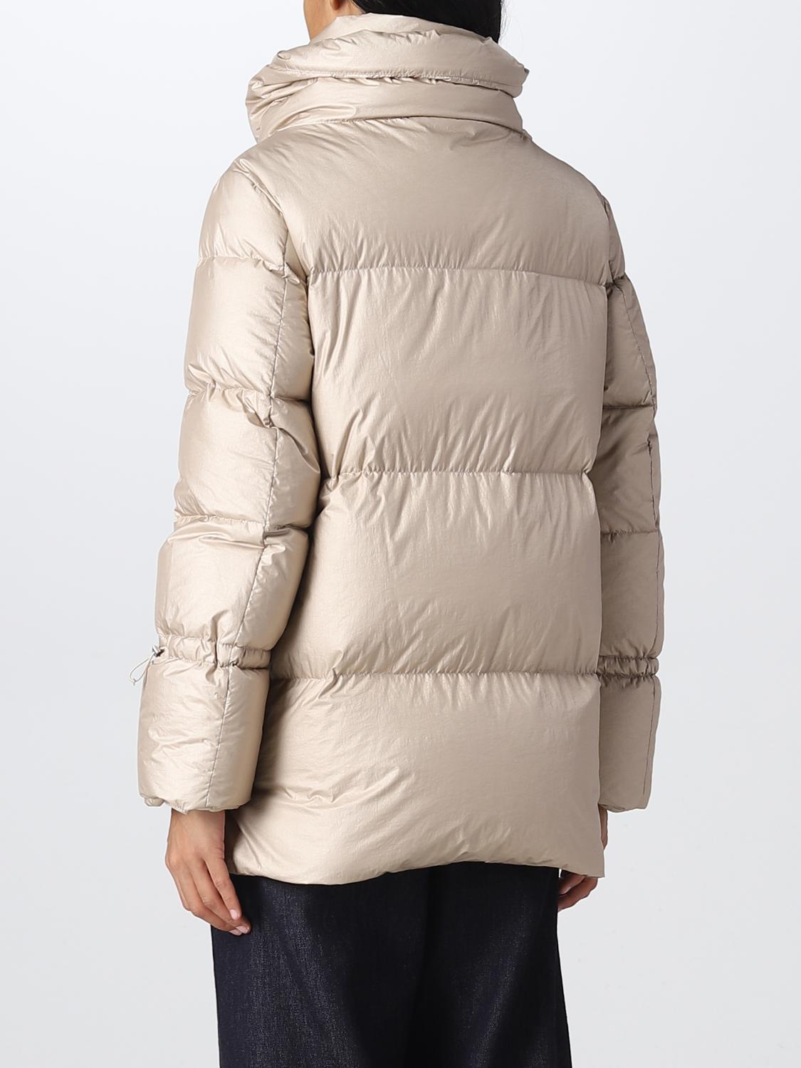 アウターその他 MOORER Women Outer MODGI100838STPU0574 Beige Women's Jackets, Coats and Bomber jackets made in Italy