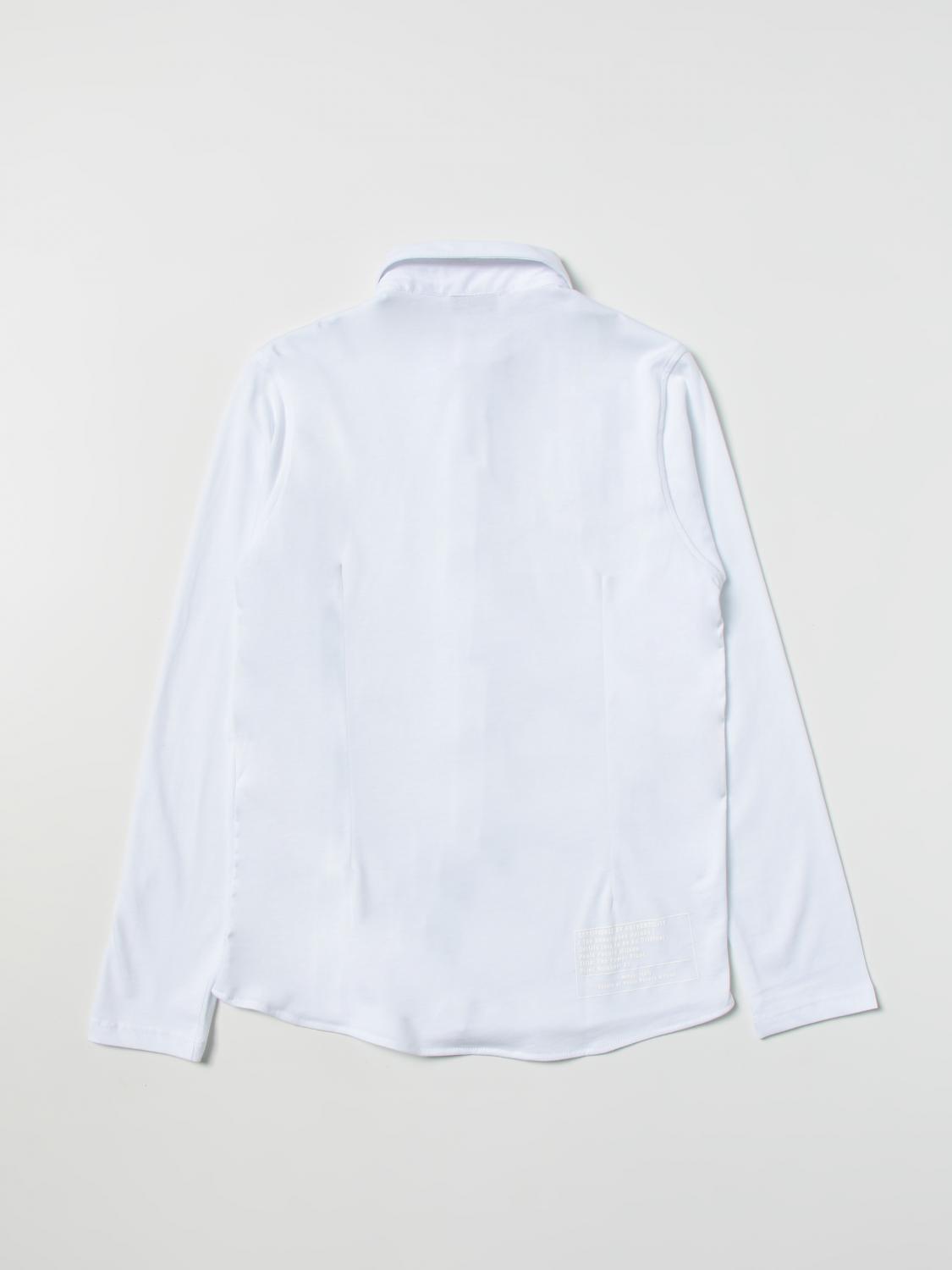 PAOLO PECORA CAMISA: Camisa niños Paolo Pecora, Blanco - Img 2