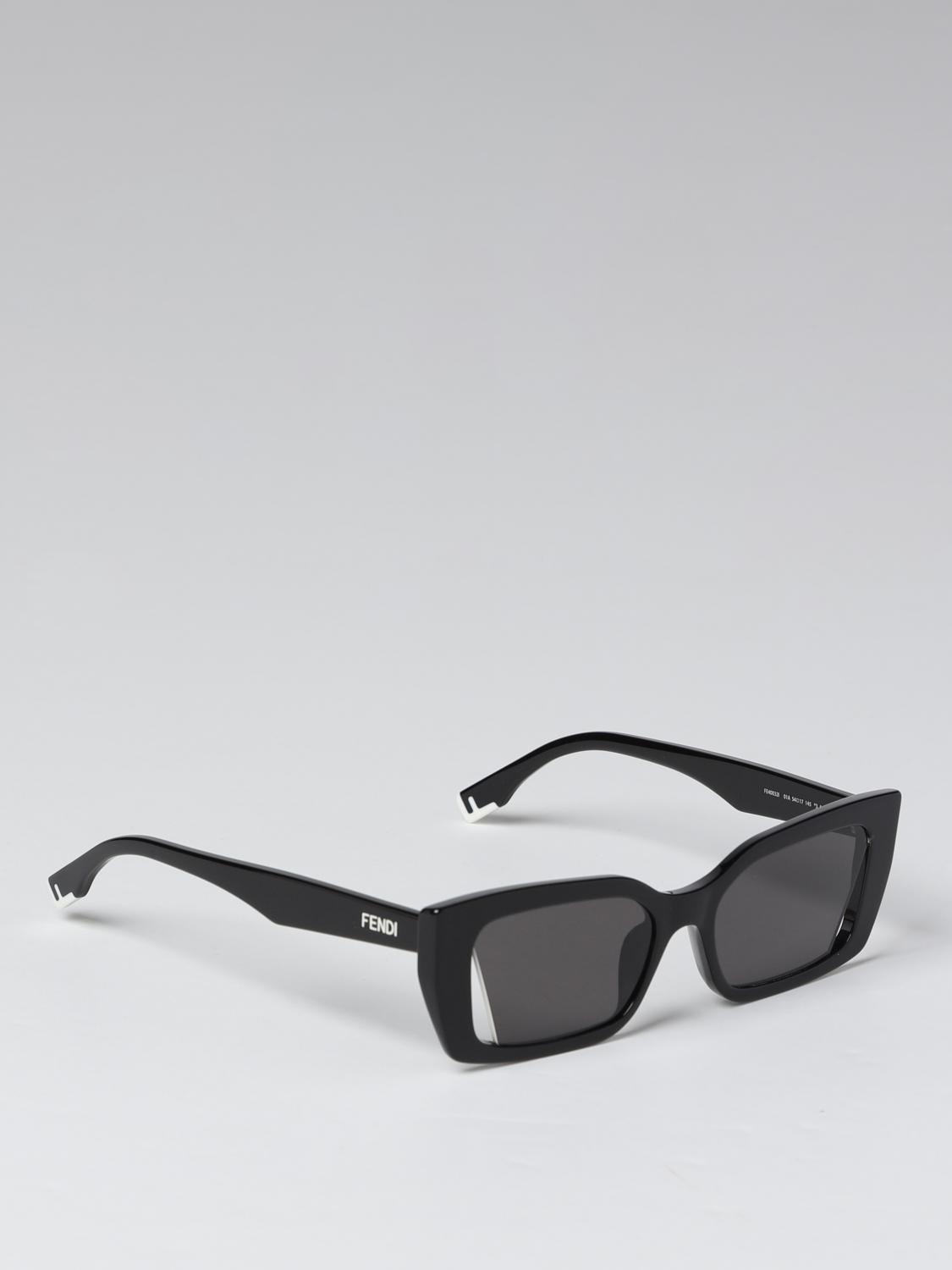 FENDI SONNENBRILLE: Brille damen Fendi, Schwarz - Img 1