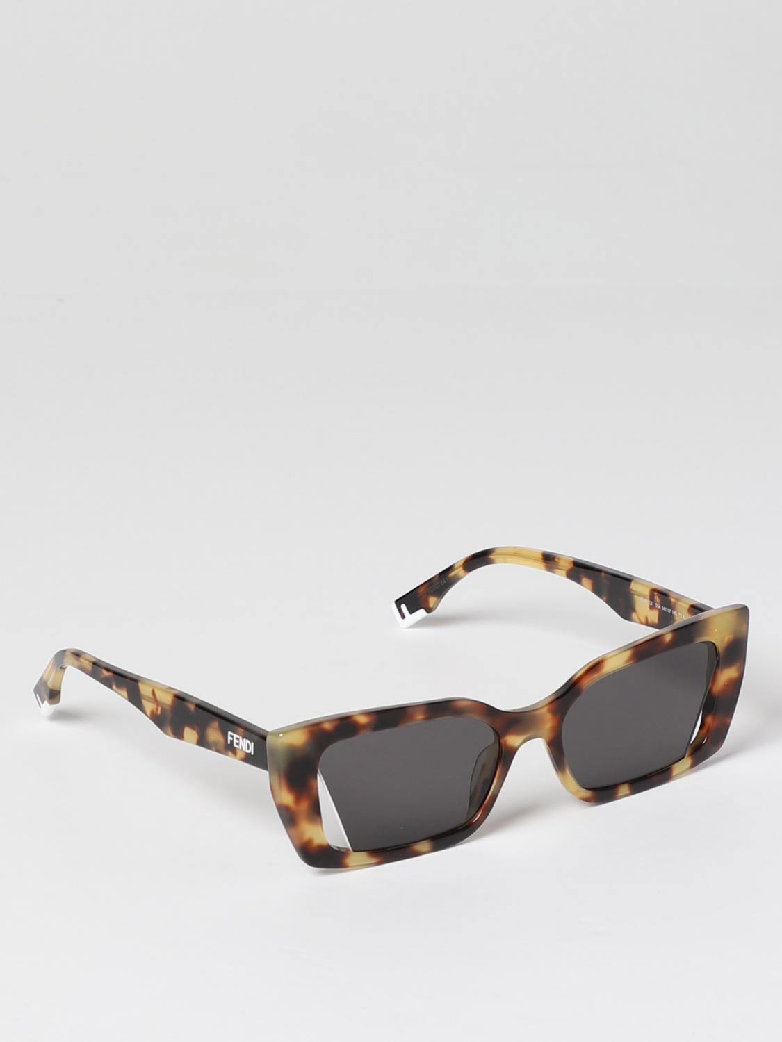 FENDI SONNENBRILLE: Brille damen Fendi, Braun - Img 1