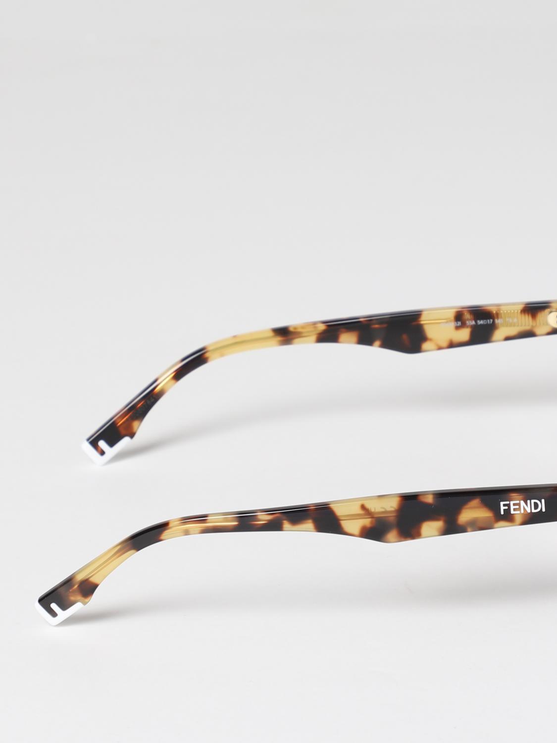 FENDI SONNENBRILLE: Brille damen Fendi, Braun - Img 3
