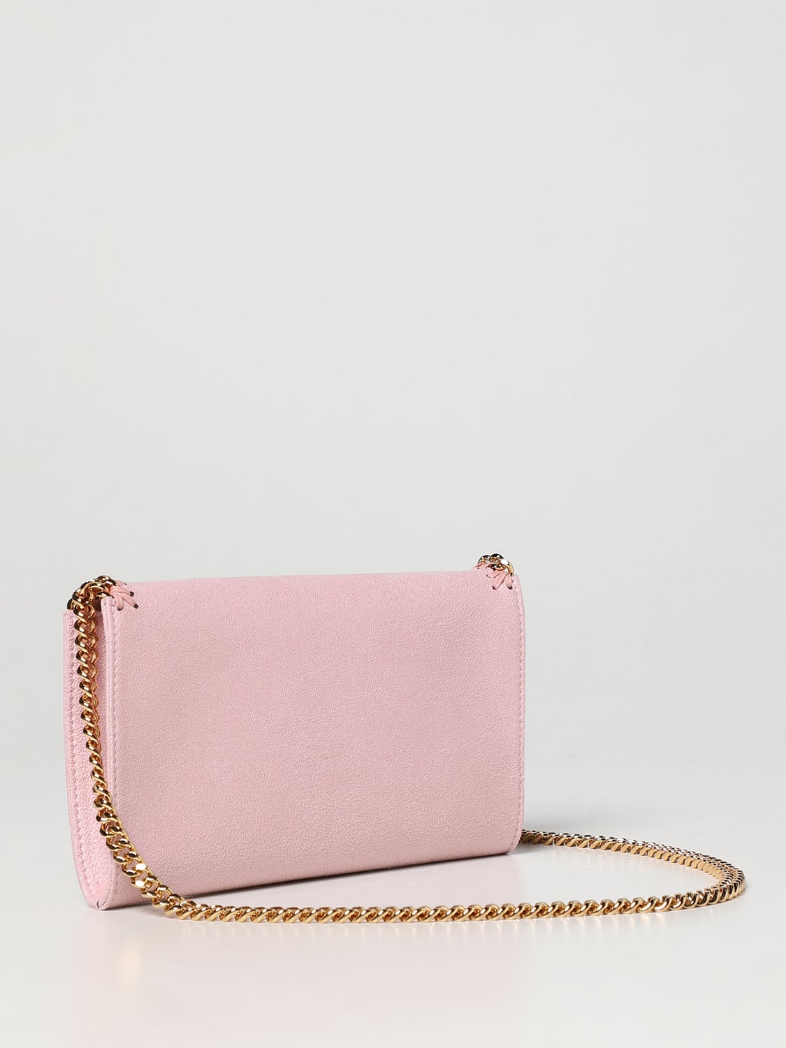 STELLA MCCARTNEY BORSA MINI: Borsa Mini Falabella Stella McCartney in pelle sintetica cracklè, Nudo - Img 2
