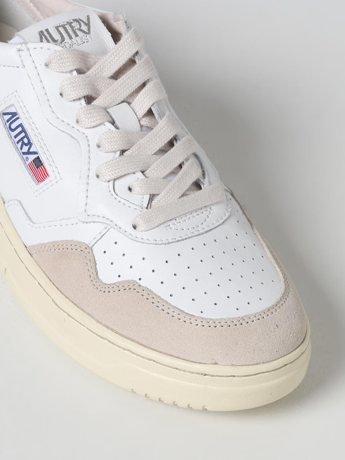 AUTRY SNEAKERS: Autry Medalist 01 sneakers in leather, White - Img 4