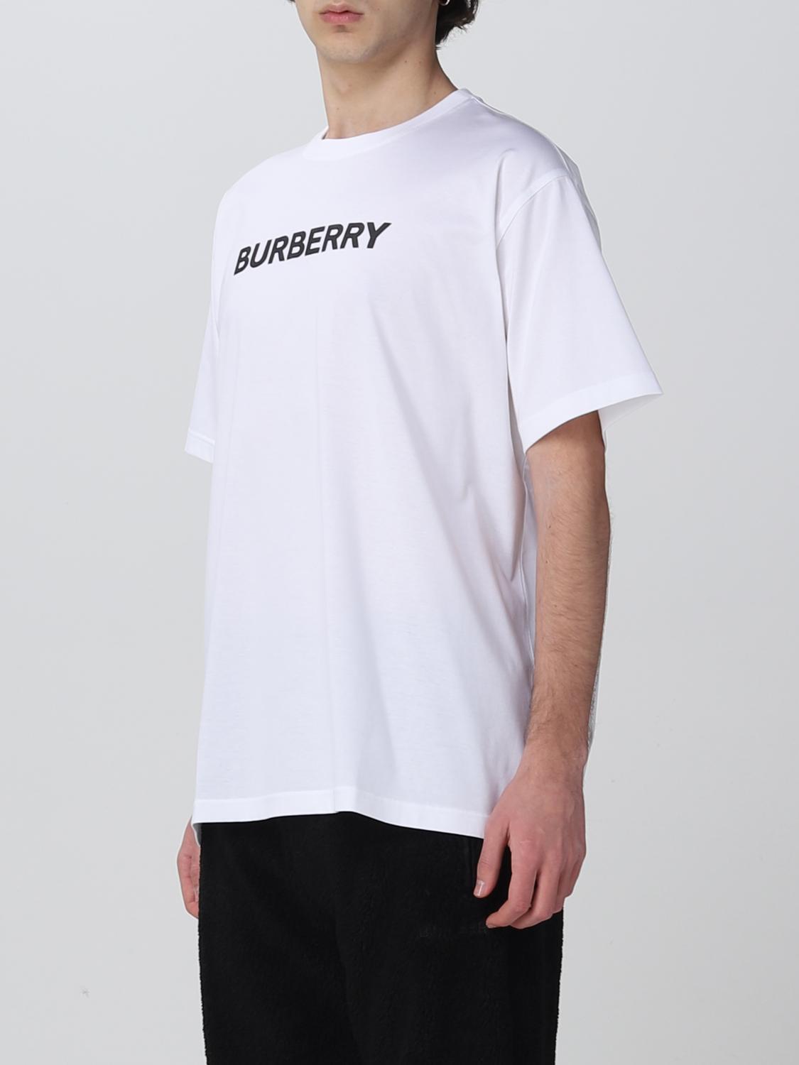 BURBERRY T-SHIRT: T-shirt men Burberry, White - Img 4