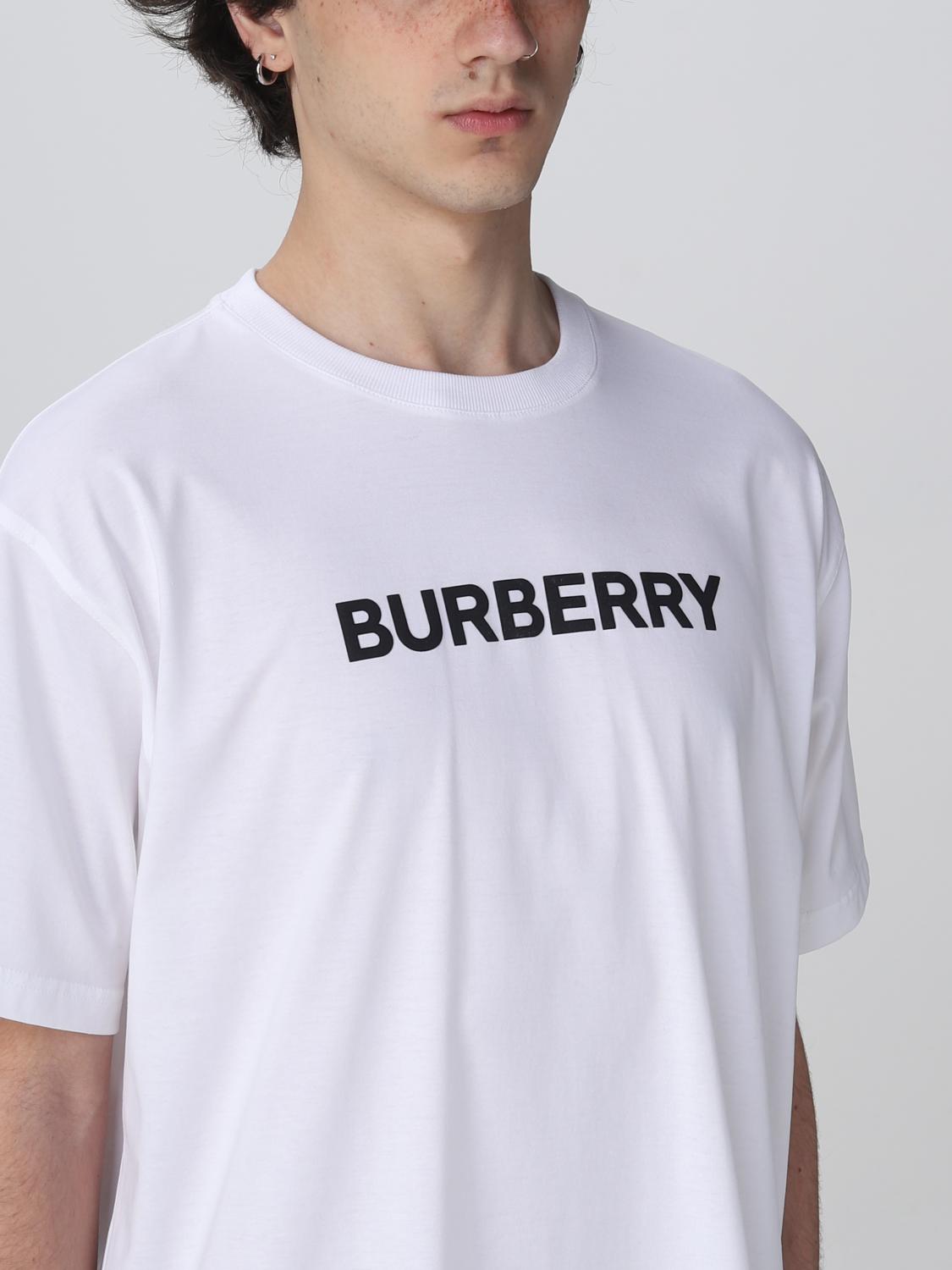BURBERRY T-SHIRT: T-shirt men Burberry, White - Img 5
