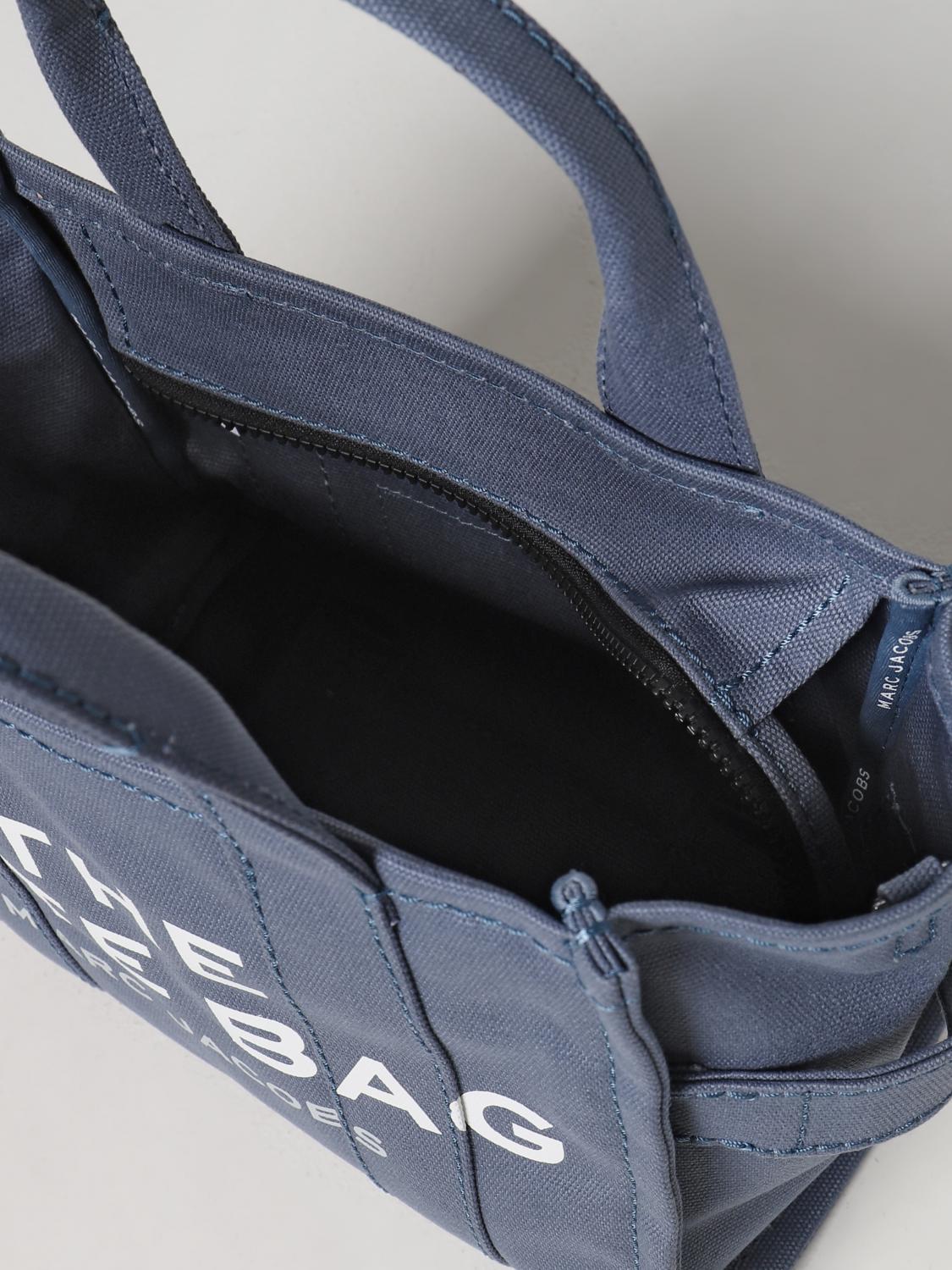 MARC JACOBS BORSA A MANO: Borsa The Tote Bag Marc Jacobs in nylon, Blue - Img 3